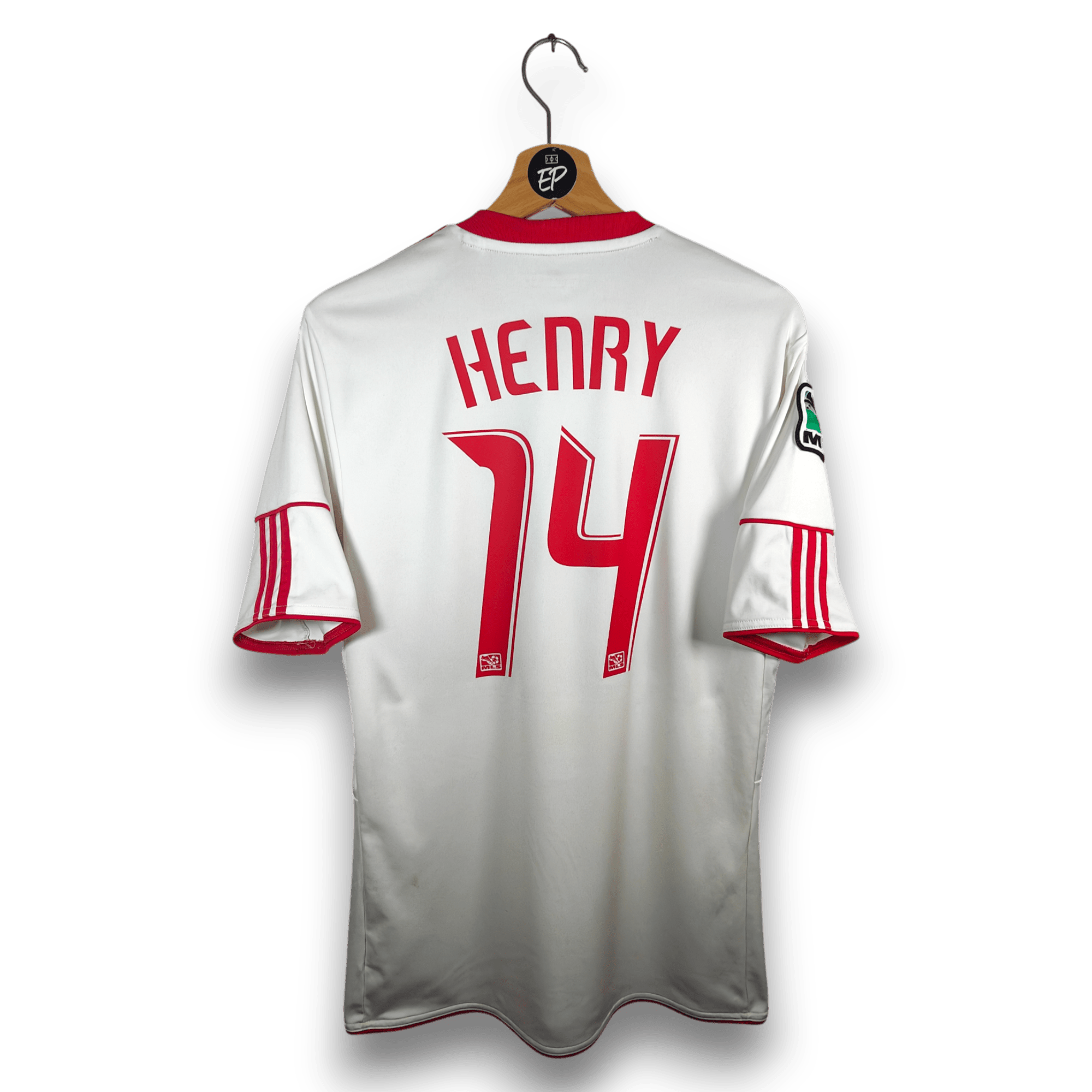 2010 - 11 New York Red Bulls Home Shirt Henry 14 - 9/10 - (M) - Eternal Pitch