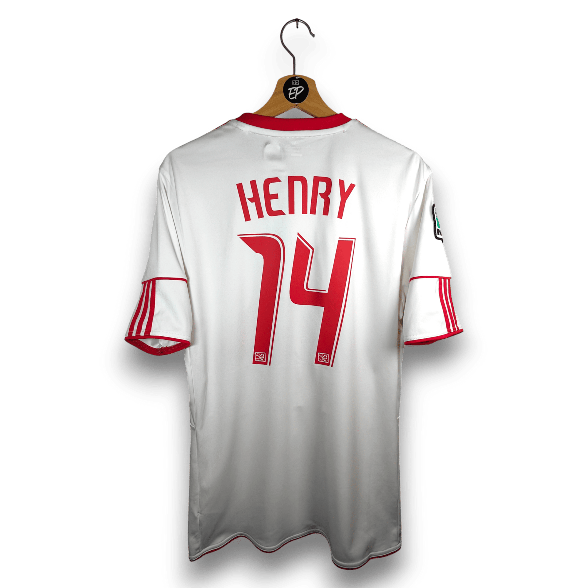 2010 - 11 New York Red Bulls Home Shirt Henry 14 - 9/10 - (M) - Eternal Pitch
