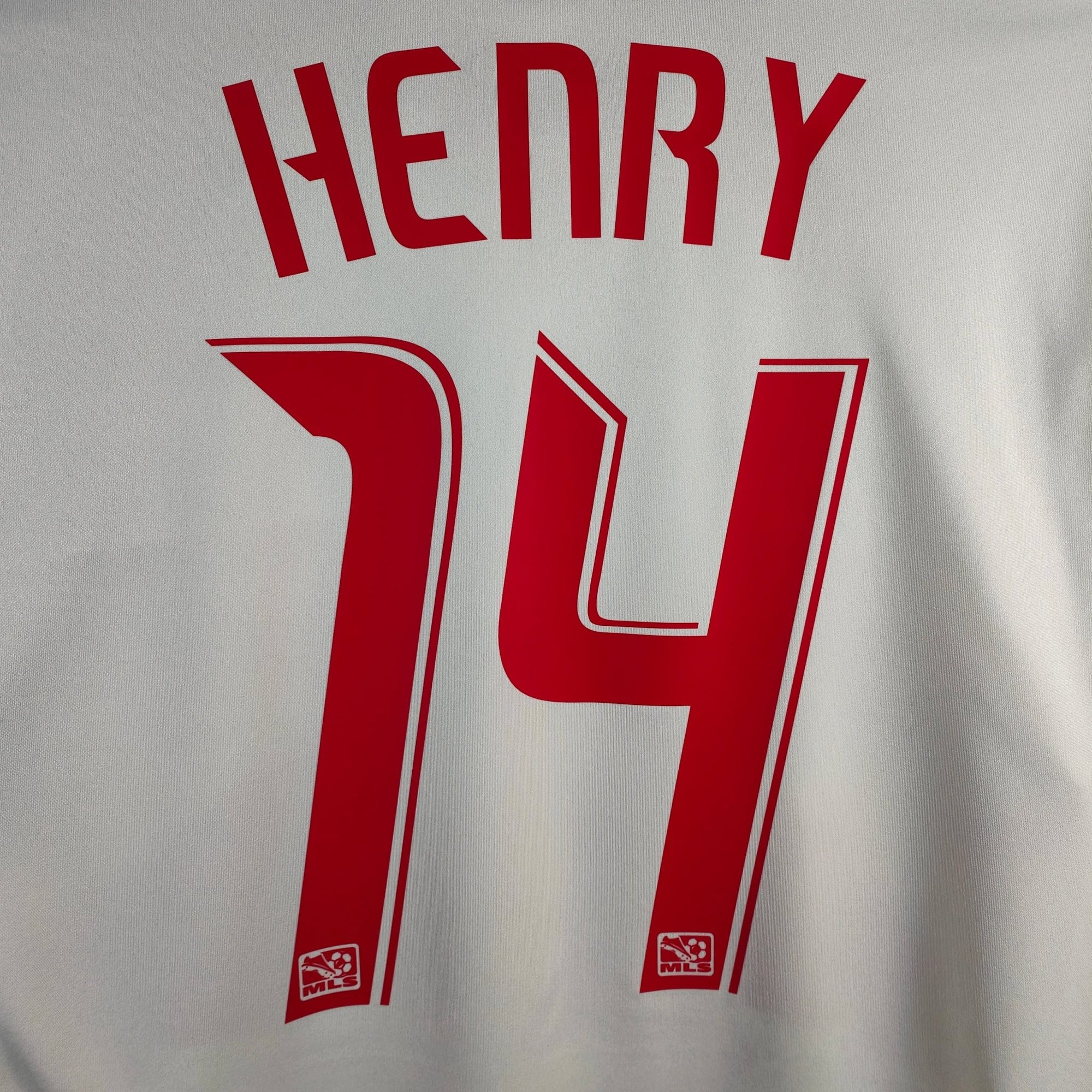 2010 - 11 New York Red Bulls Home Shirt Henry 14 - 9/10 - (M) - Eternal Pitch