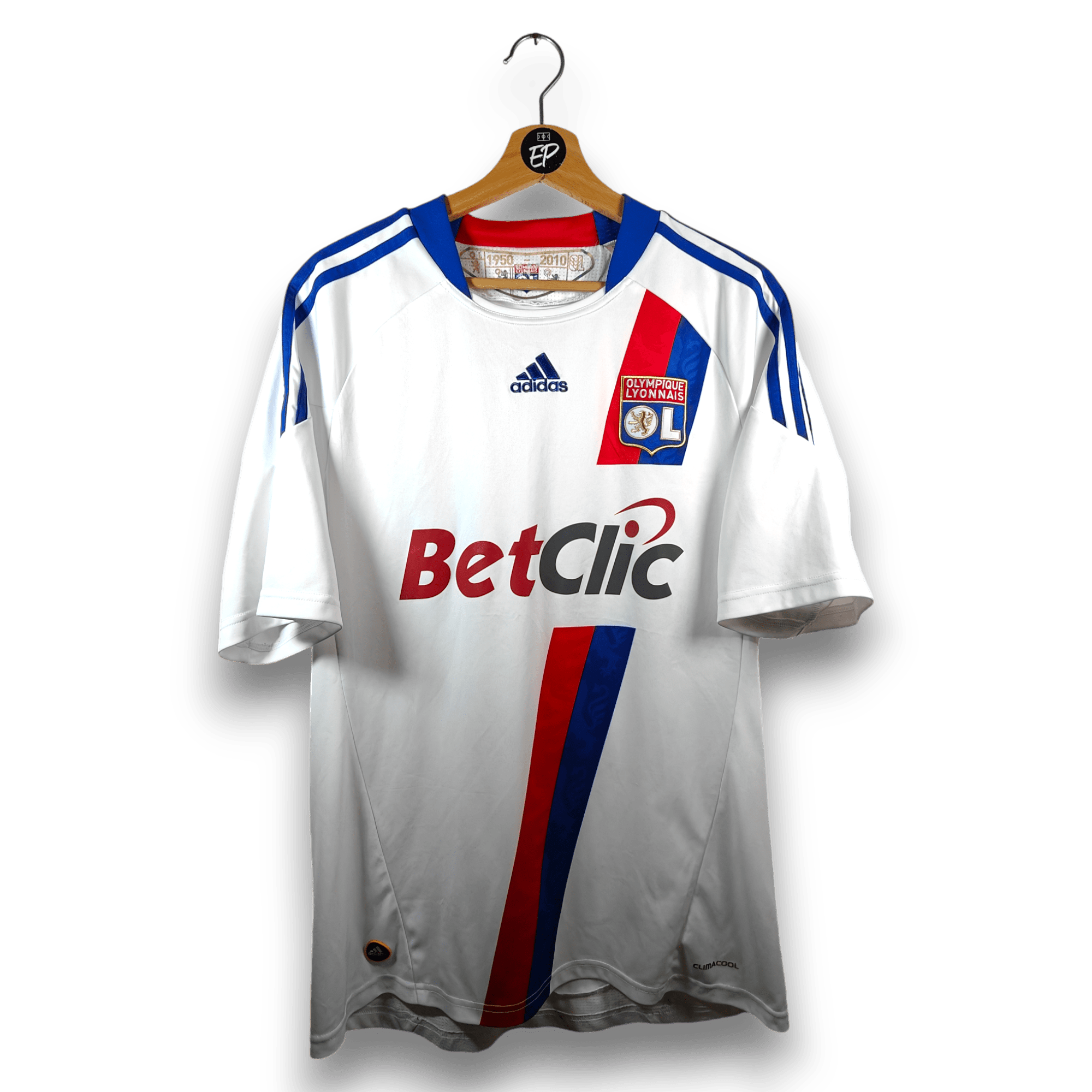 2010 - 11 Olympique Lyon Home Shirt - 9/10 - (M) - Eternal Pitch
