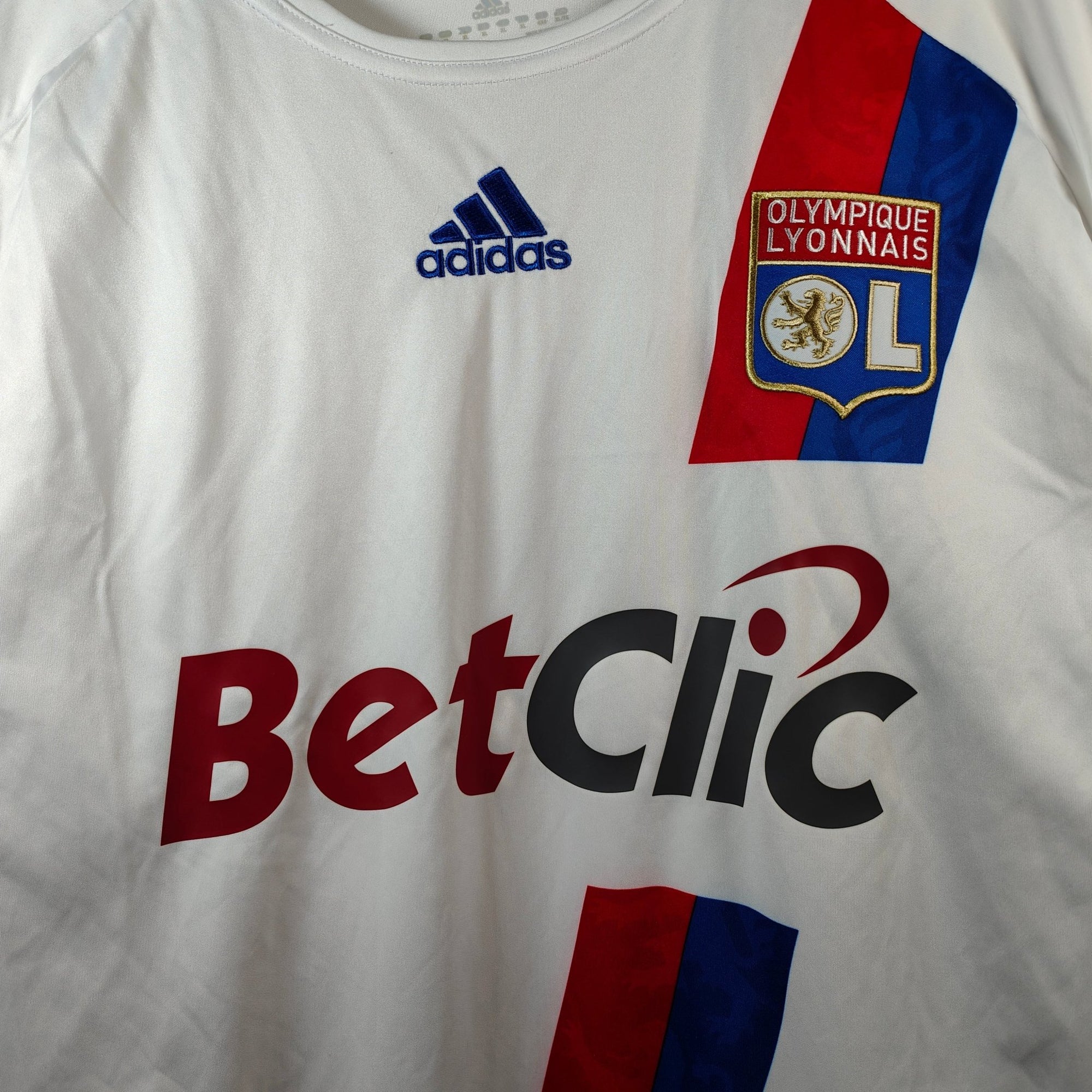 2010 - 11 Olympique Lyon Home Shirt - 9/10 - (XL) - Eternal Pitch