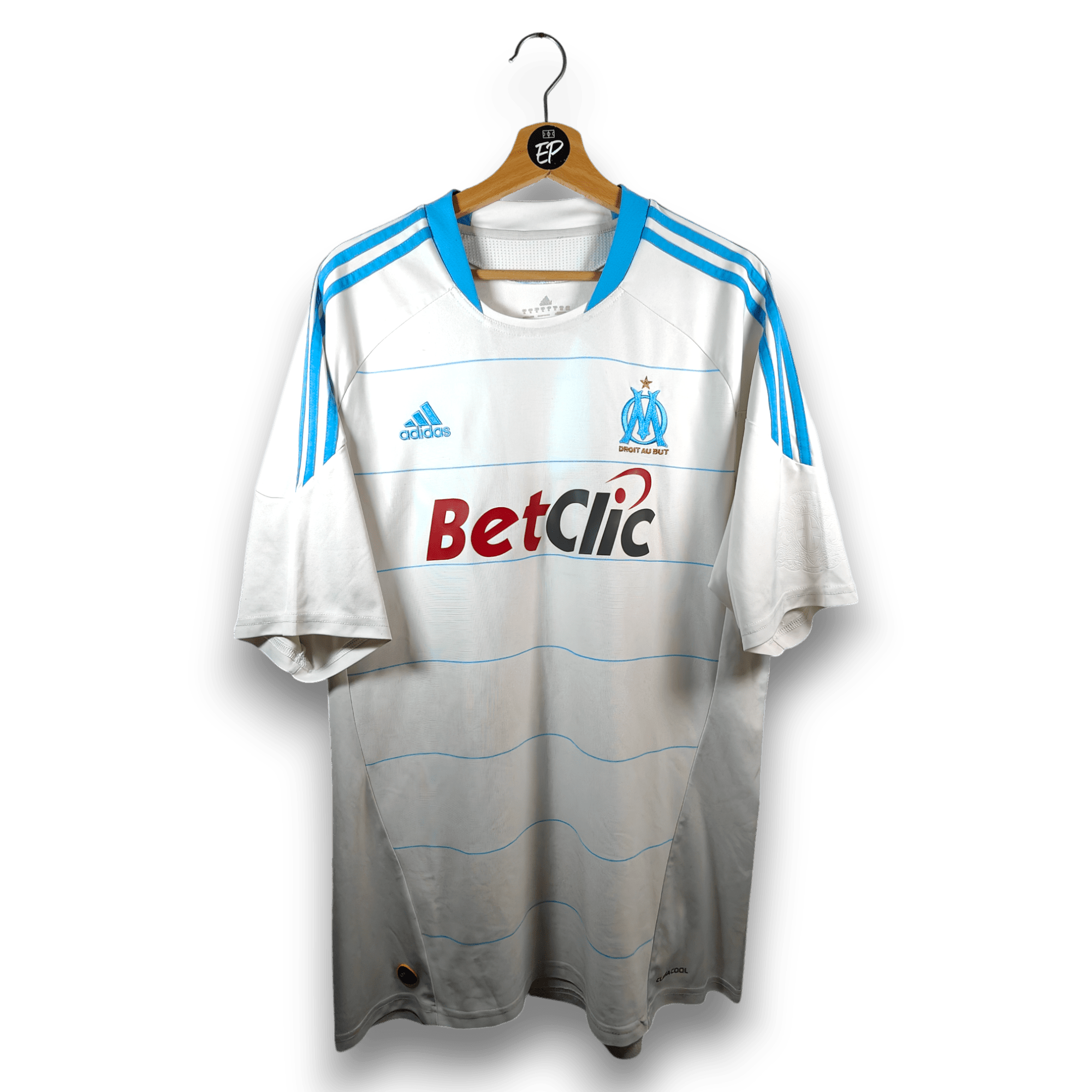 2010 - 11 Olympique Marseille Home Shirt (XL) - Eternal Pitch