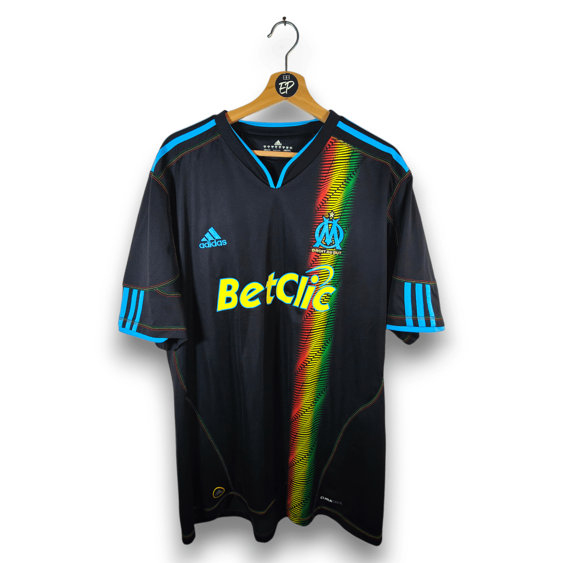 2010-11 Olympique Marseille Third Shirt - 9.5/10 - (XL) – P96129