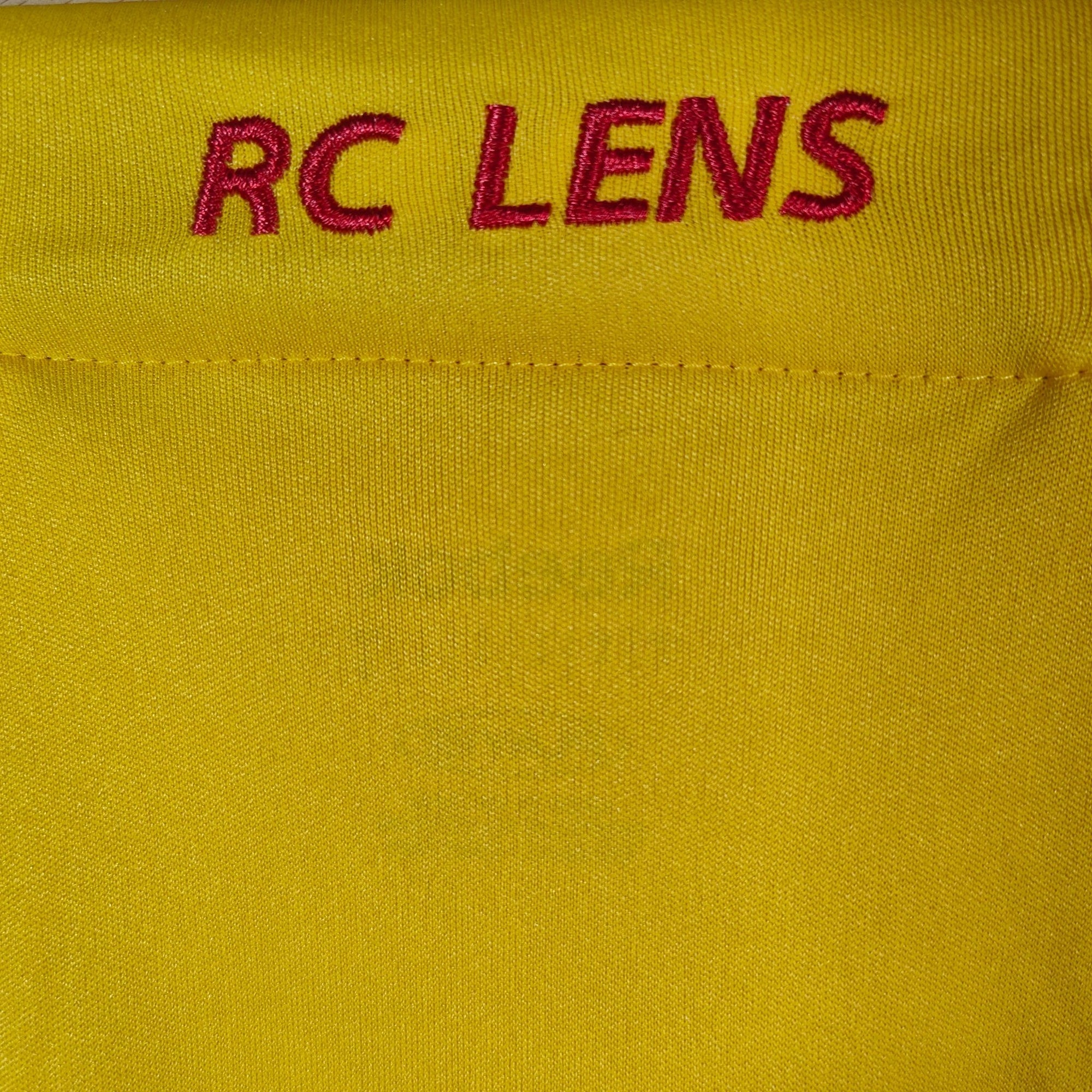 2010 - 11 RC Lens Home Shirt - 9.5/10 - (L) - Eternal Pitch