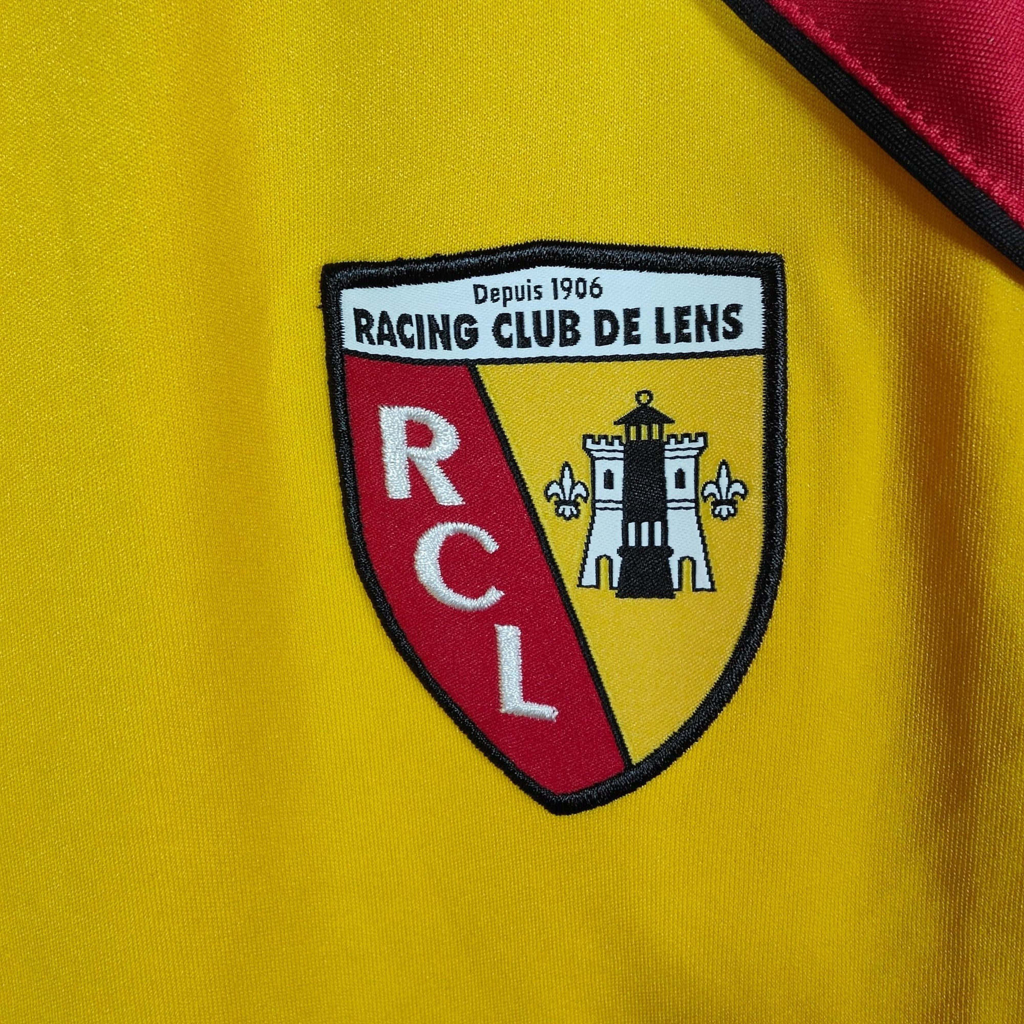 2010 - 11 RC Lens Home Shirt - 9.5/10 - (L) - Eternal Pitch