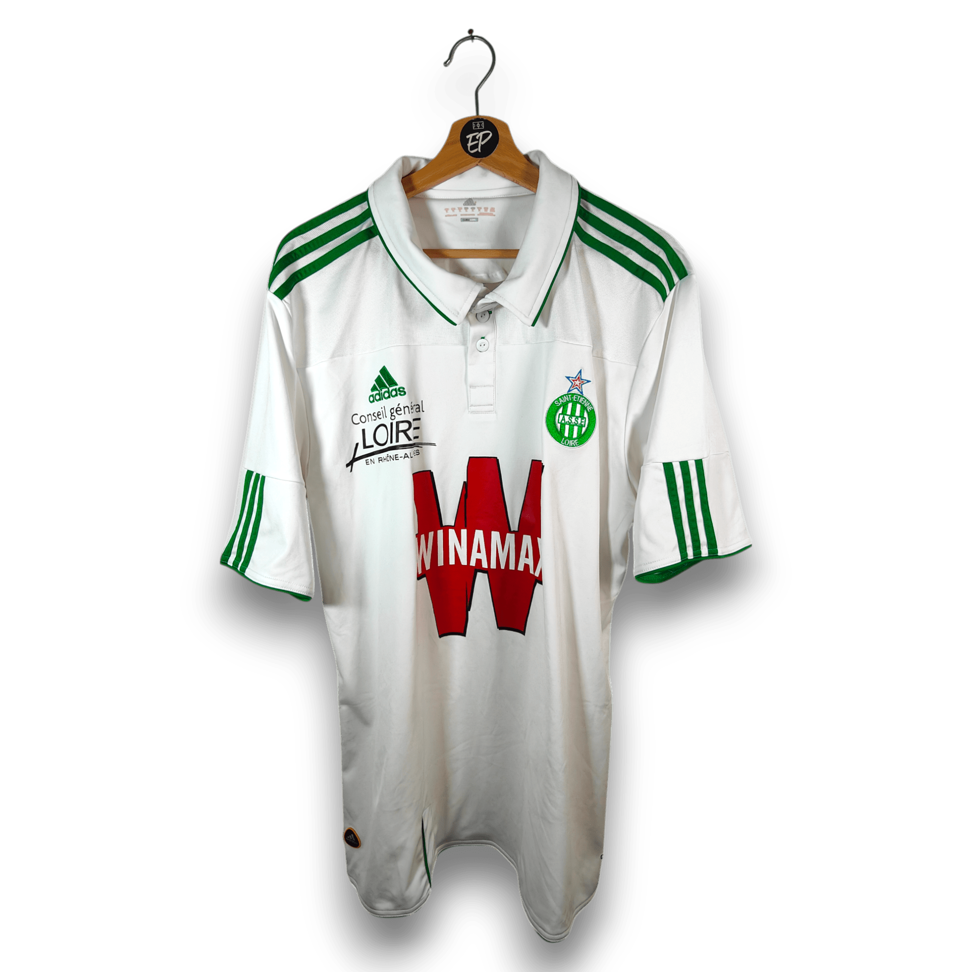 2010 - 11 Saint - Etienne Away Shirt - 8/10 - (XL) - Eternal Pitch