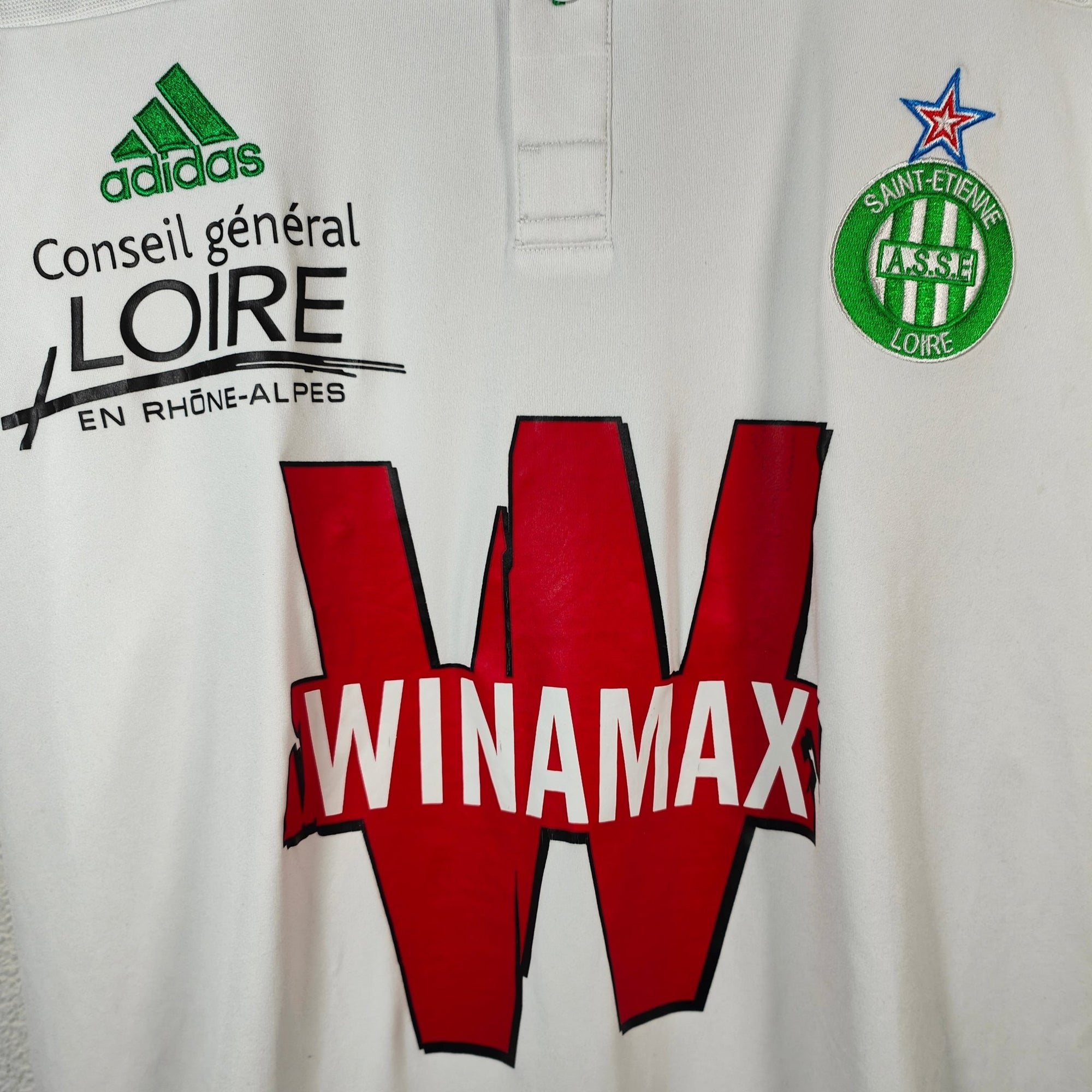 2010 - 11 Saint - Etienne Away Shirt - 8/10 - (XL) - Eternal Pitch
