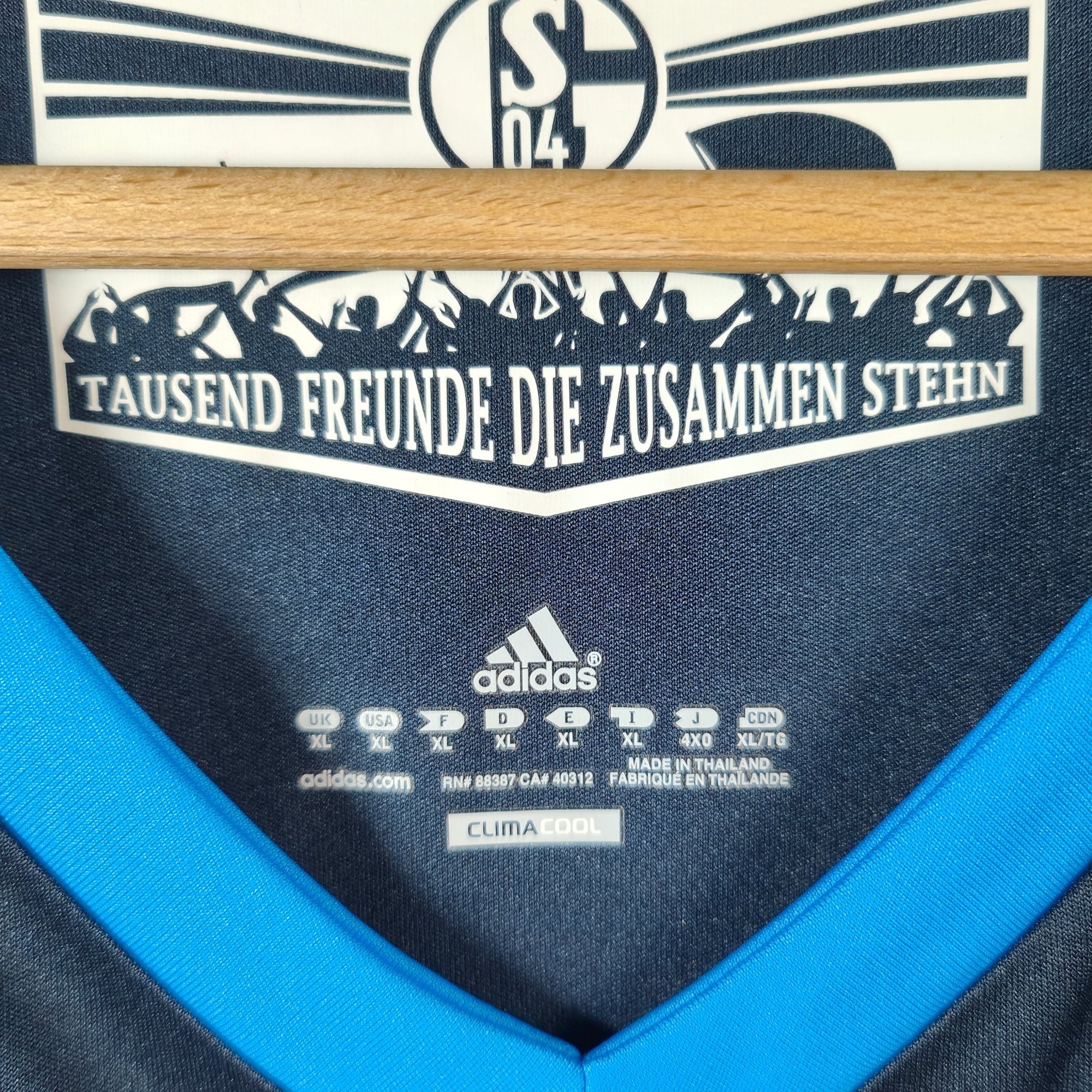 2010 - 11 Schalke Third Shirt - 9/10 - (XL) - Eternal Pitch