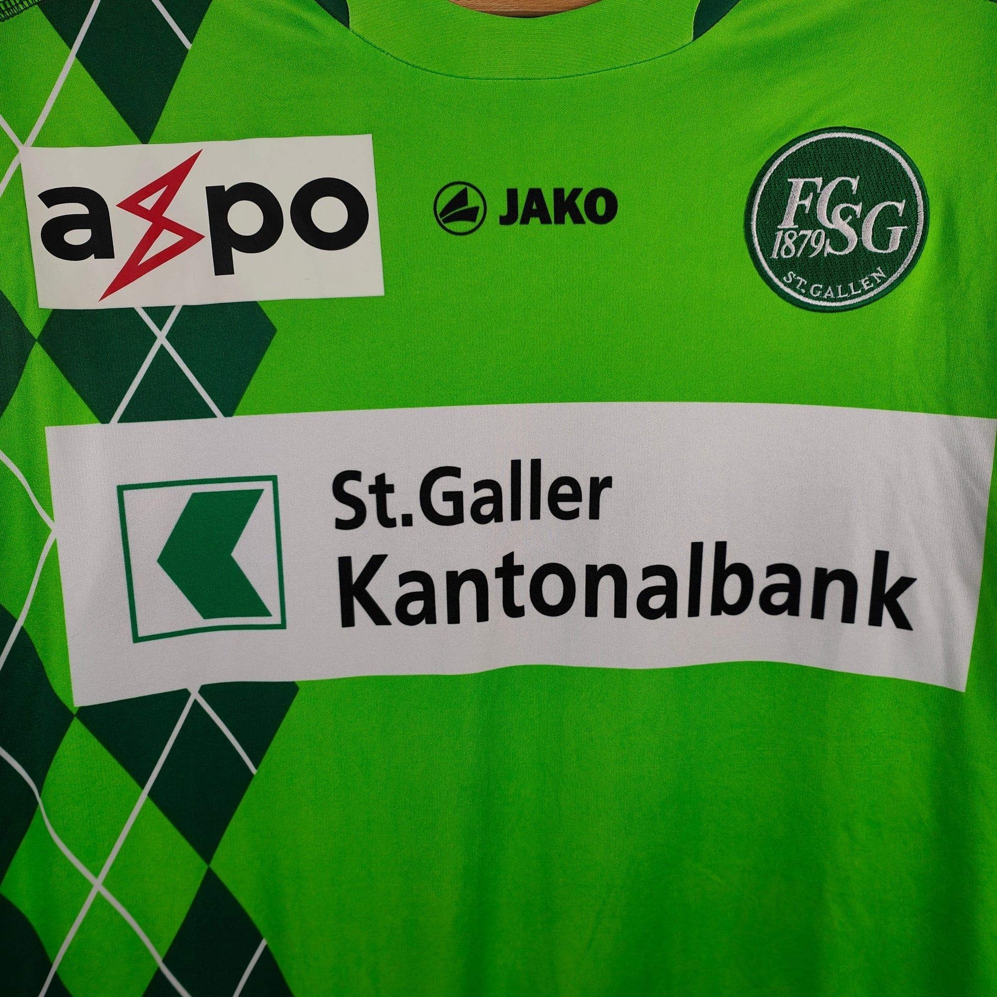 2010 - 11 St Gallen Home Shirt LS Goncalves 16 - 8.5/10 - (L) - Eternal Pitch