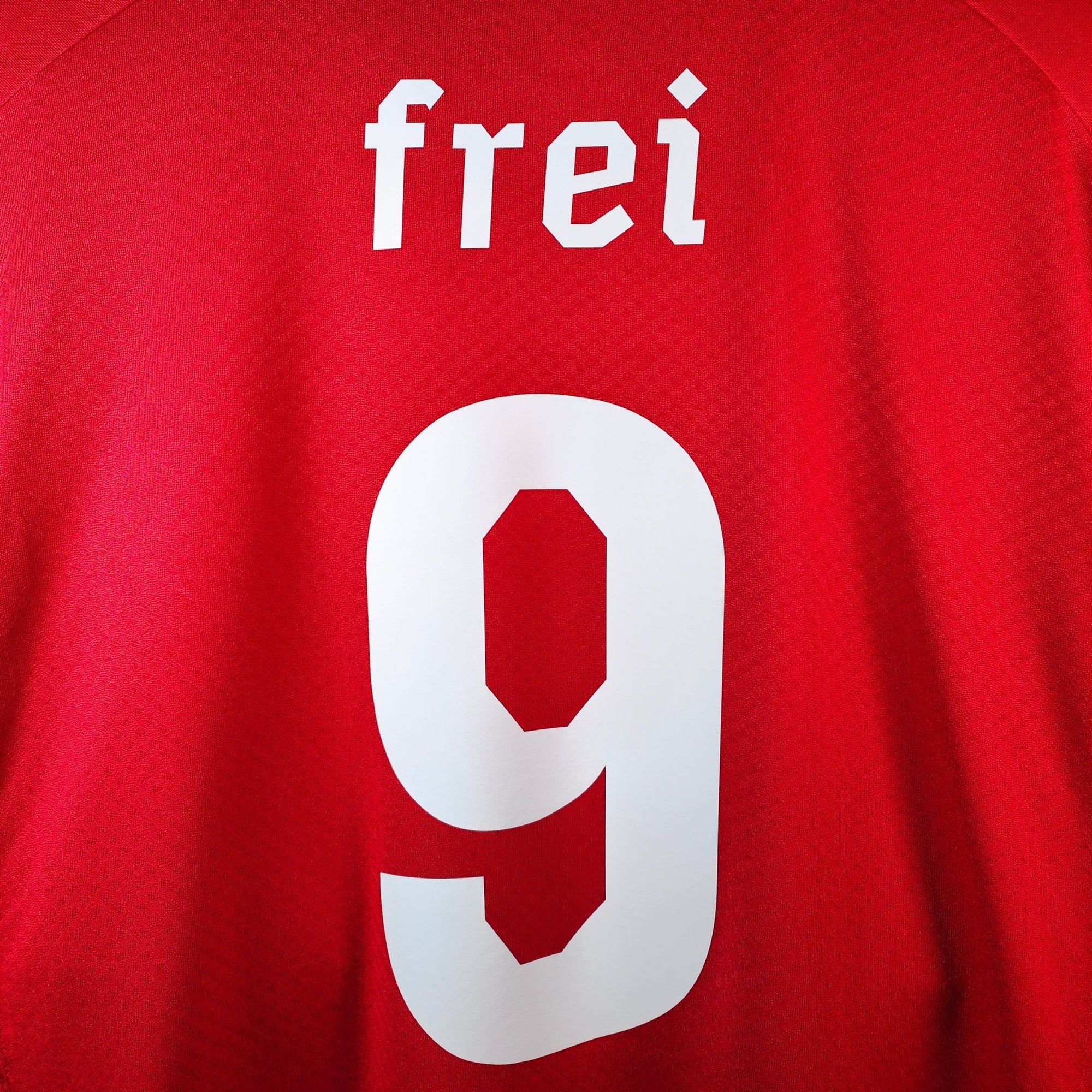 2010 - 11 Switzerland Home Shirt Frei 9 - 9/10 - (L) - Eternal Pitch