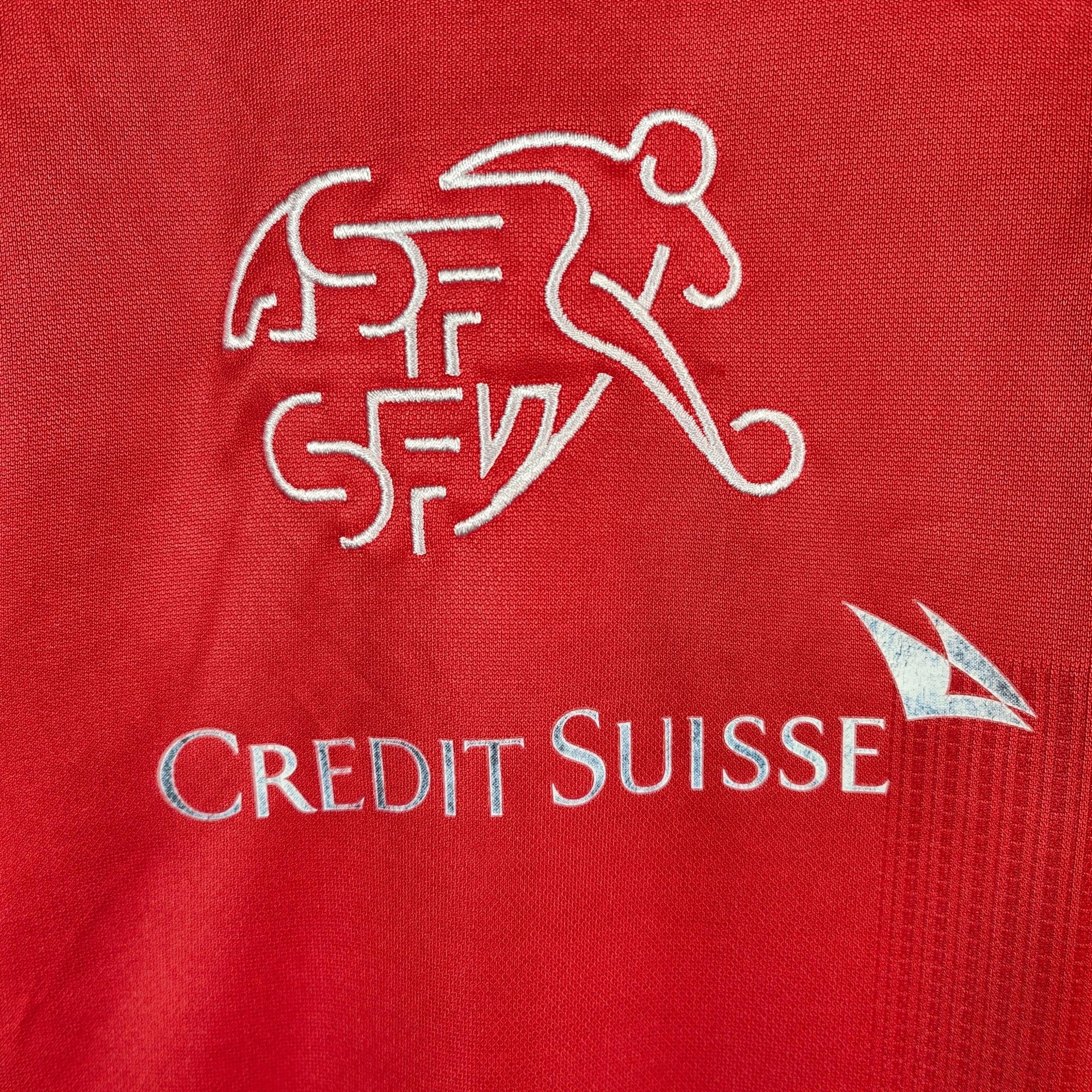 2010 - 11 Switzerland Home Shirt Frei 9 - 9/10 - (XL) - Eternal Pitch