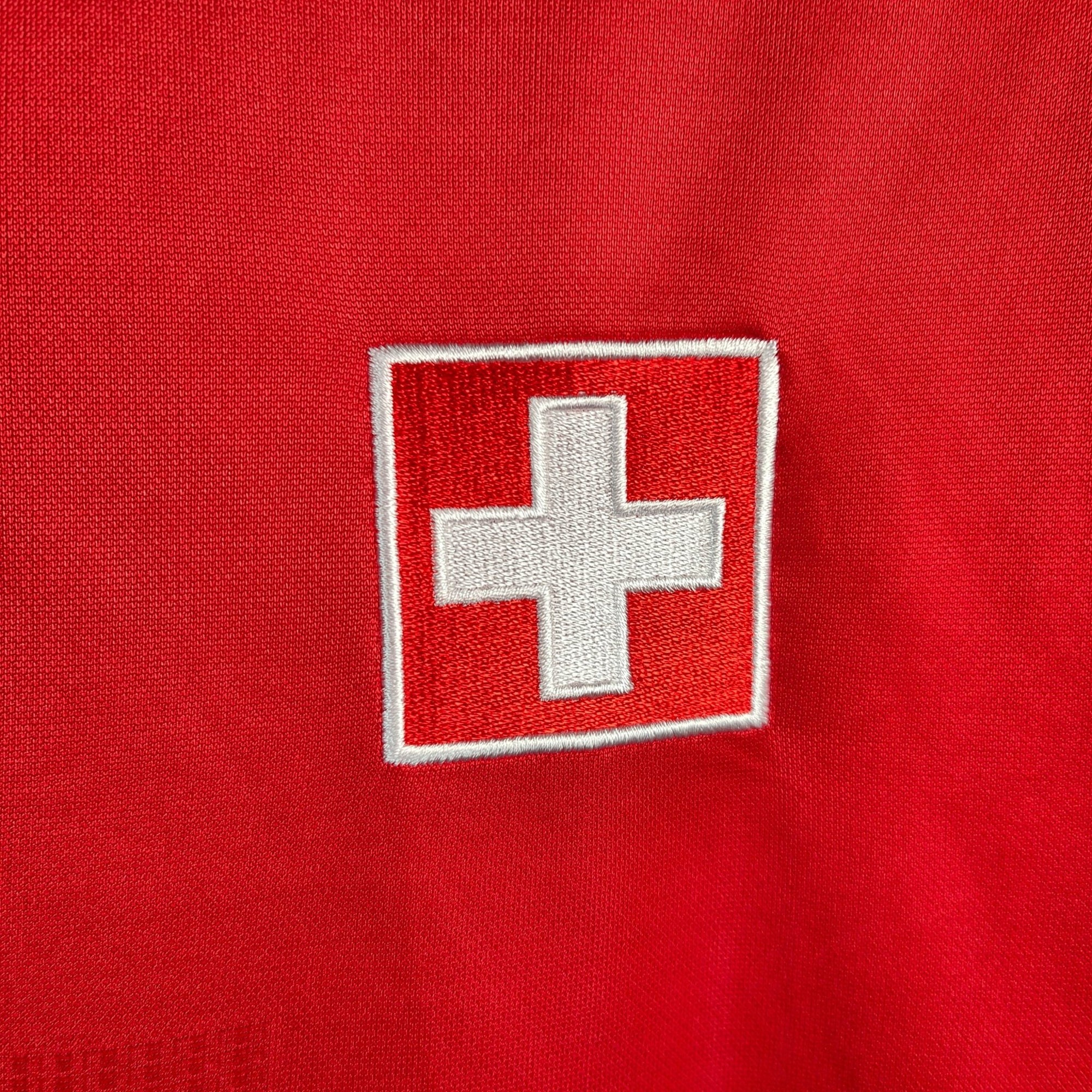 2010 - 11 Switzerland Home Shirt Frei 9 - 9/10 - (XL) - Eternal Pitch