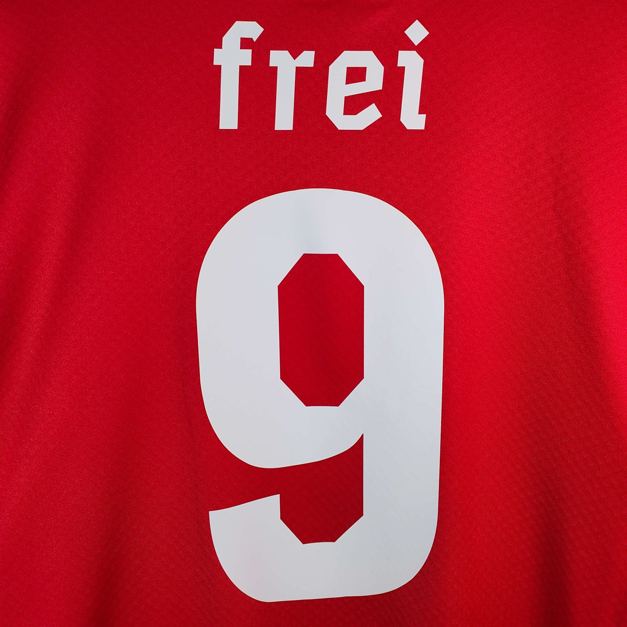 2010 - 11 Switzerland Home Shirt Frei 9 - 9/10 - (XL) - Eternal Pitch