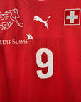 2010 - 11 Switzerland Home Shirt Frei 9 - BNWT - 9.5 - (M) - Eternal Pitch