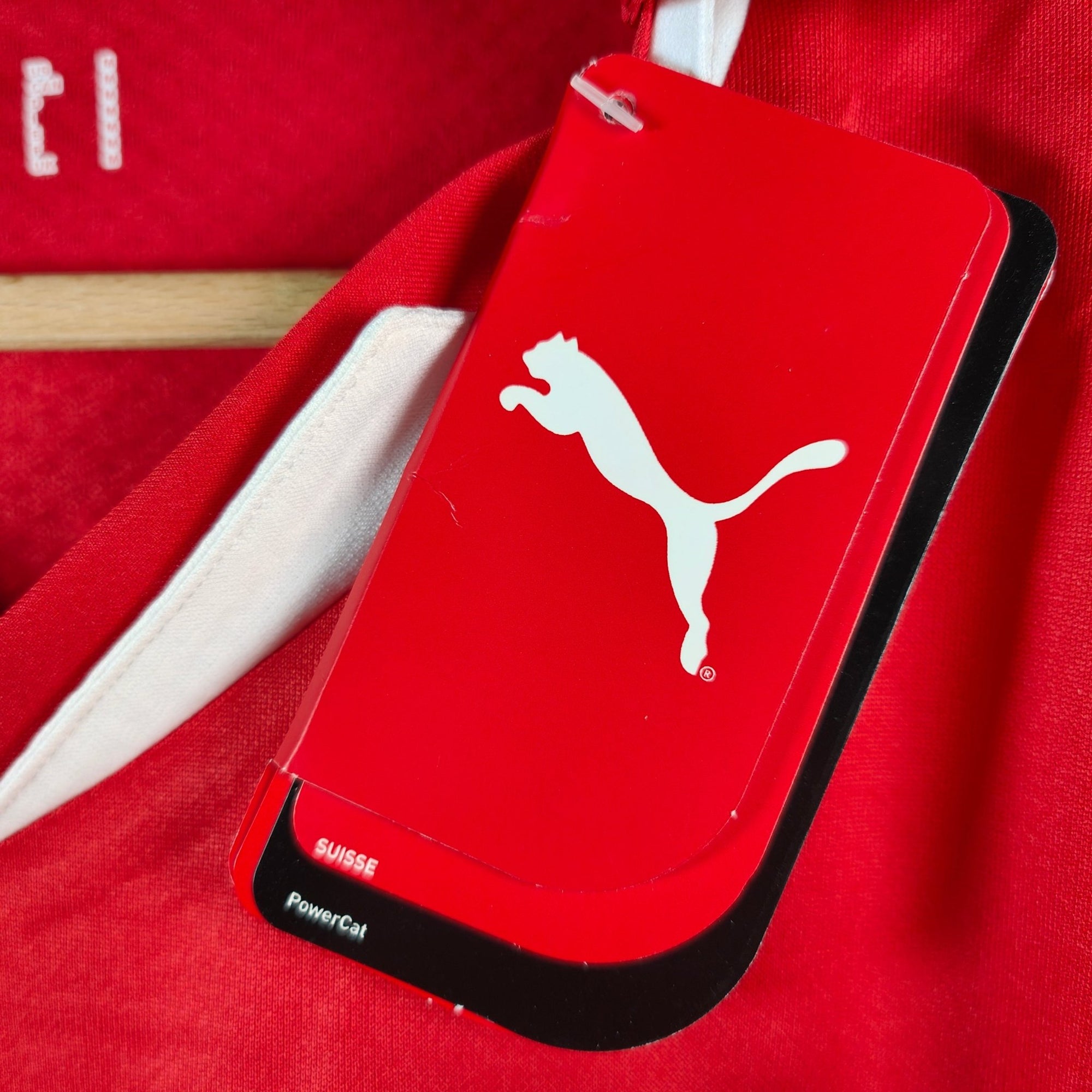 2010 - 11 Switzerland Home Shirt Frei 9 - BNWT - 9.5 - (M) - Eternal Pitch