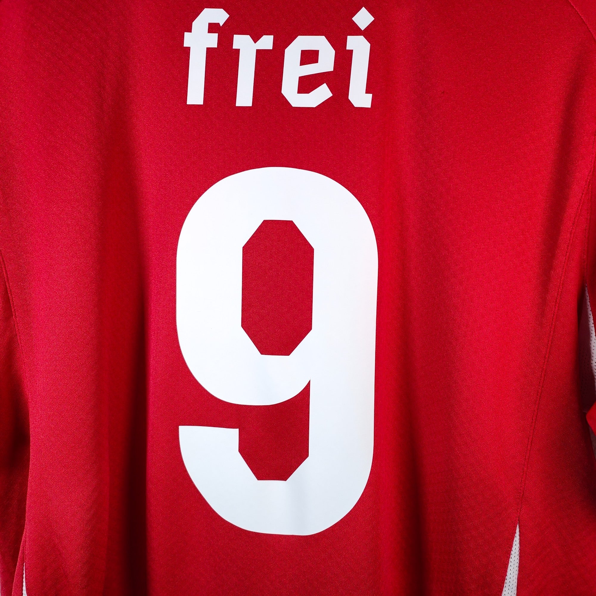 2010 - 11 Switzerland Home Shirt Frei 9 (S) - Eternal Pitch