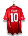 2010 - 11 Switzerland Home Shirt Nkufo 10 - 9.5/10 - (M) - Eternal Pitch