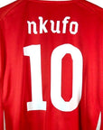 2010 - 11 Switzerland Home Shirt Nkufo 10 (L) - Eternal Pitch