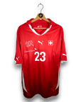 2010 - 11 Switzerland Home Shirt Shaqiri 23 - 9/10 - (XL) - Eternal Pitch