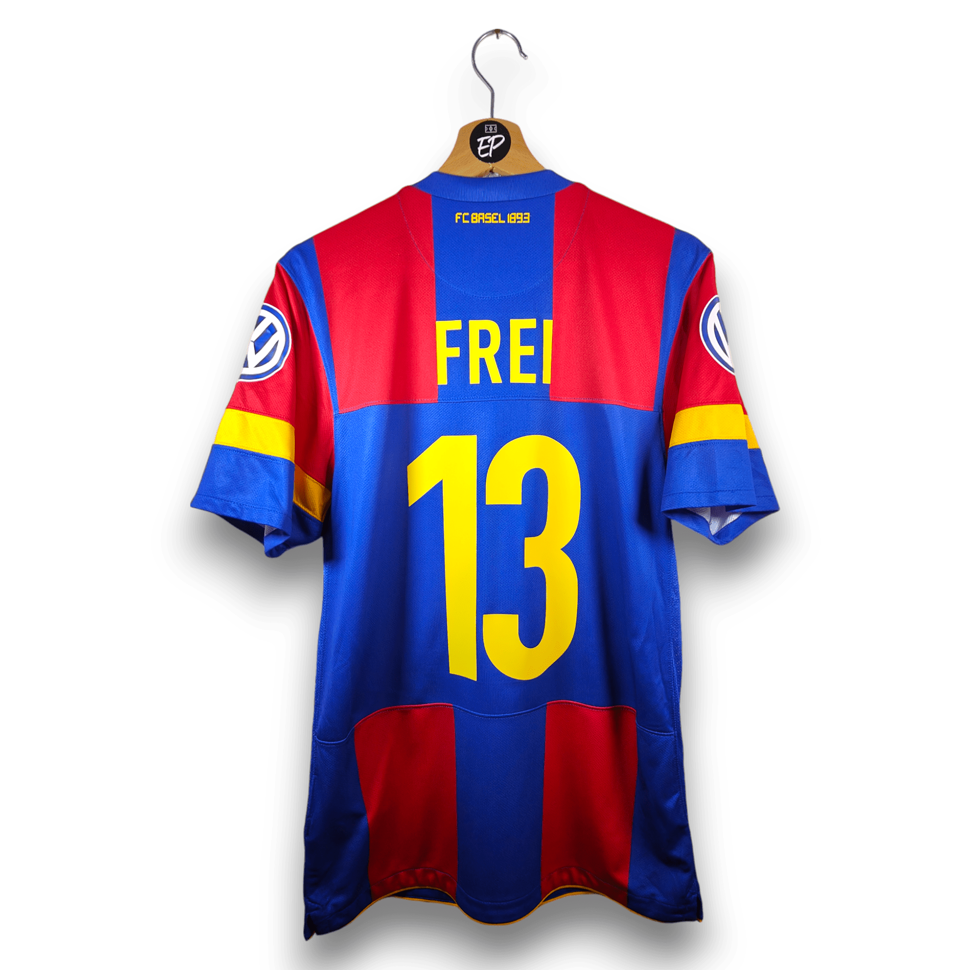 2010 - 12 FC Basel Home Shirt Frei 13 - 9/10 - (S) - Eternal Pitch