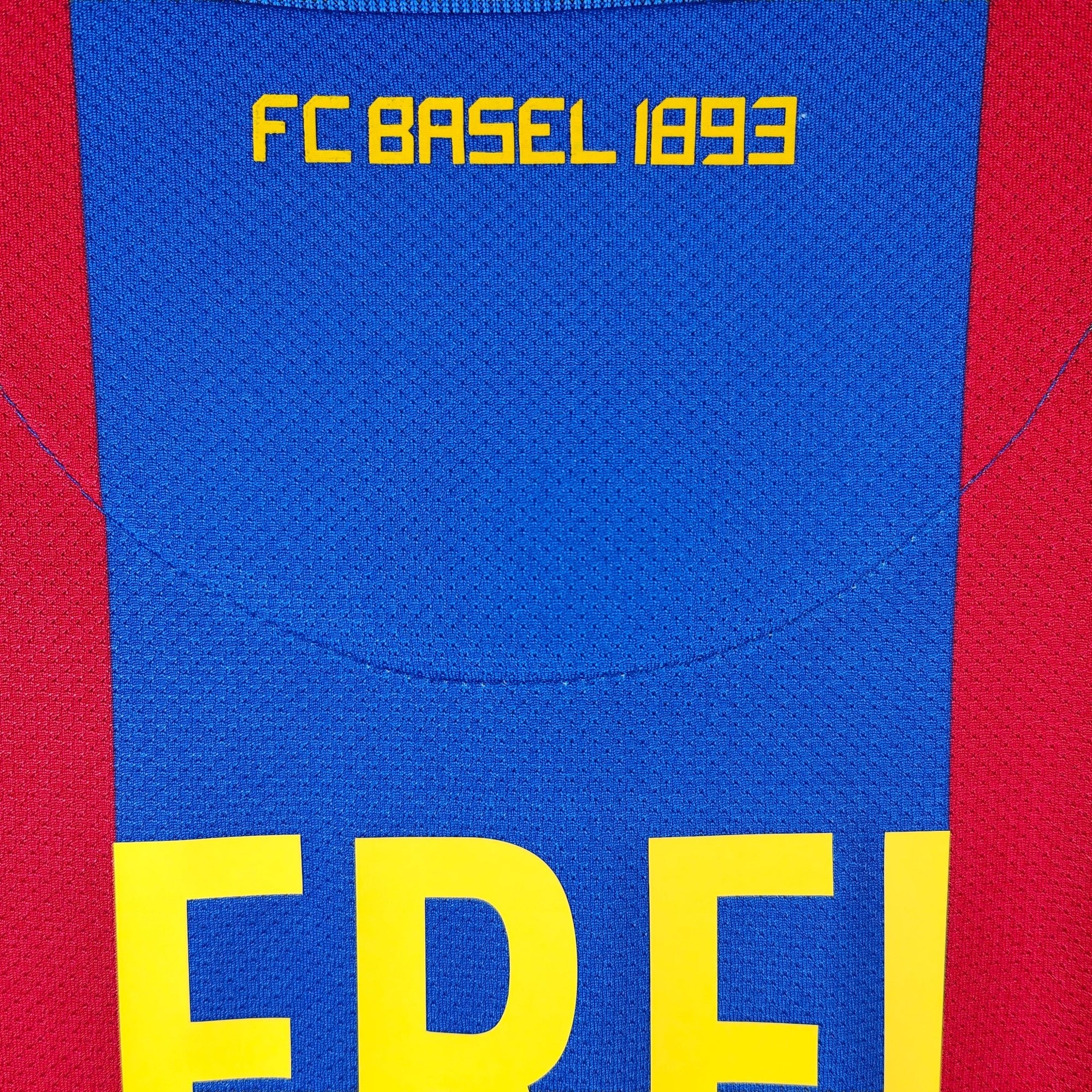 2010 - 12 FC Basel Home Shirt Frei 13 - 9/10 - (S) - Eternal Pitch