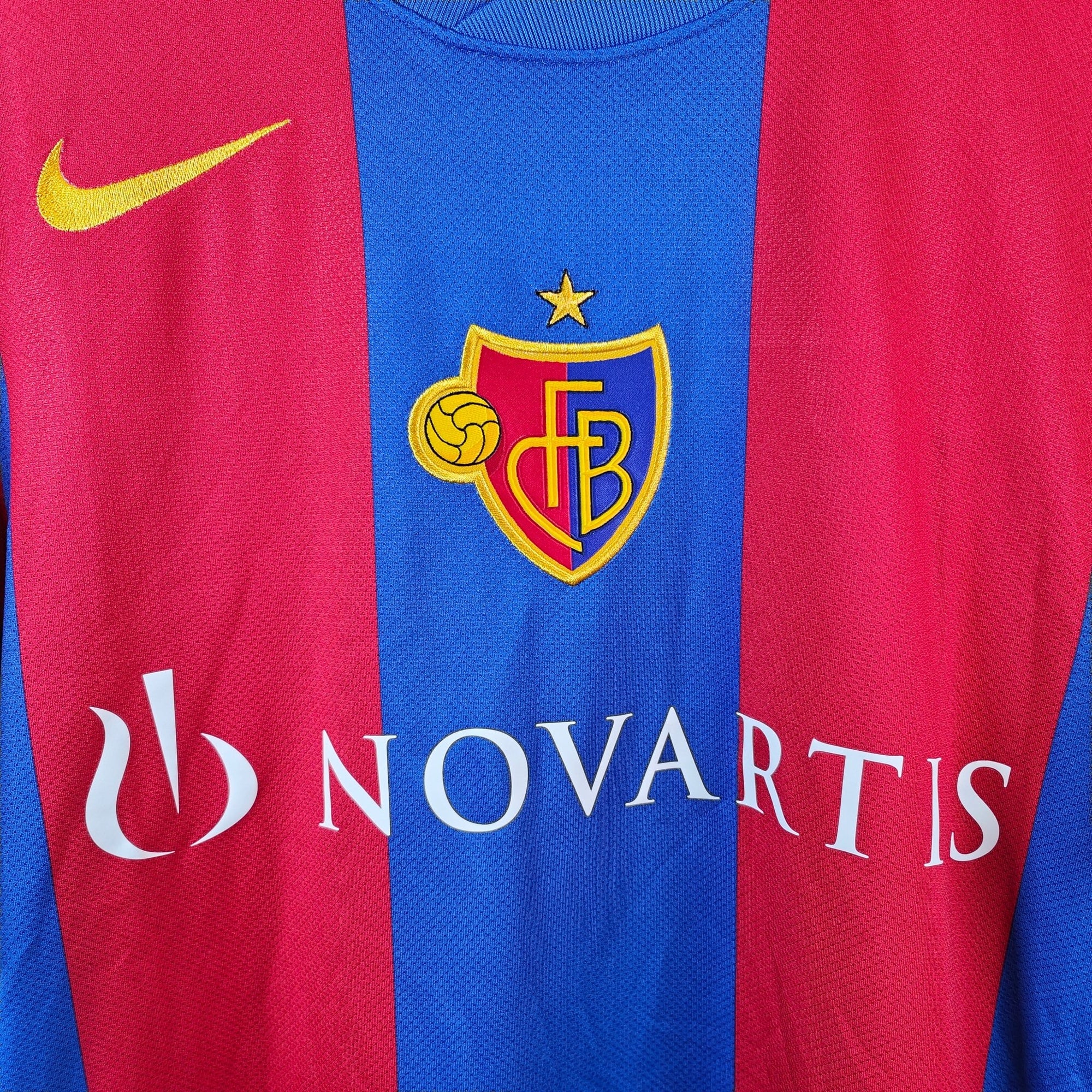 2010 - 12 FC Basel Home Shirt Frei 13 - 9/10 - (S) - Eternal Pitch