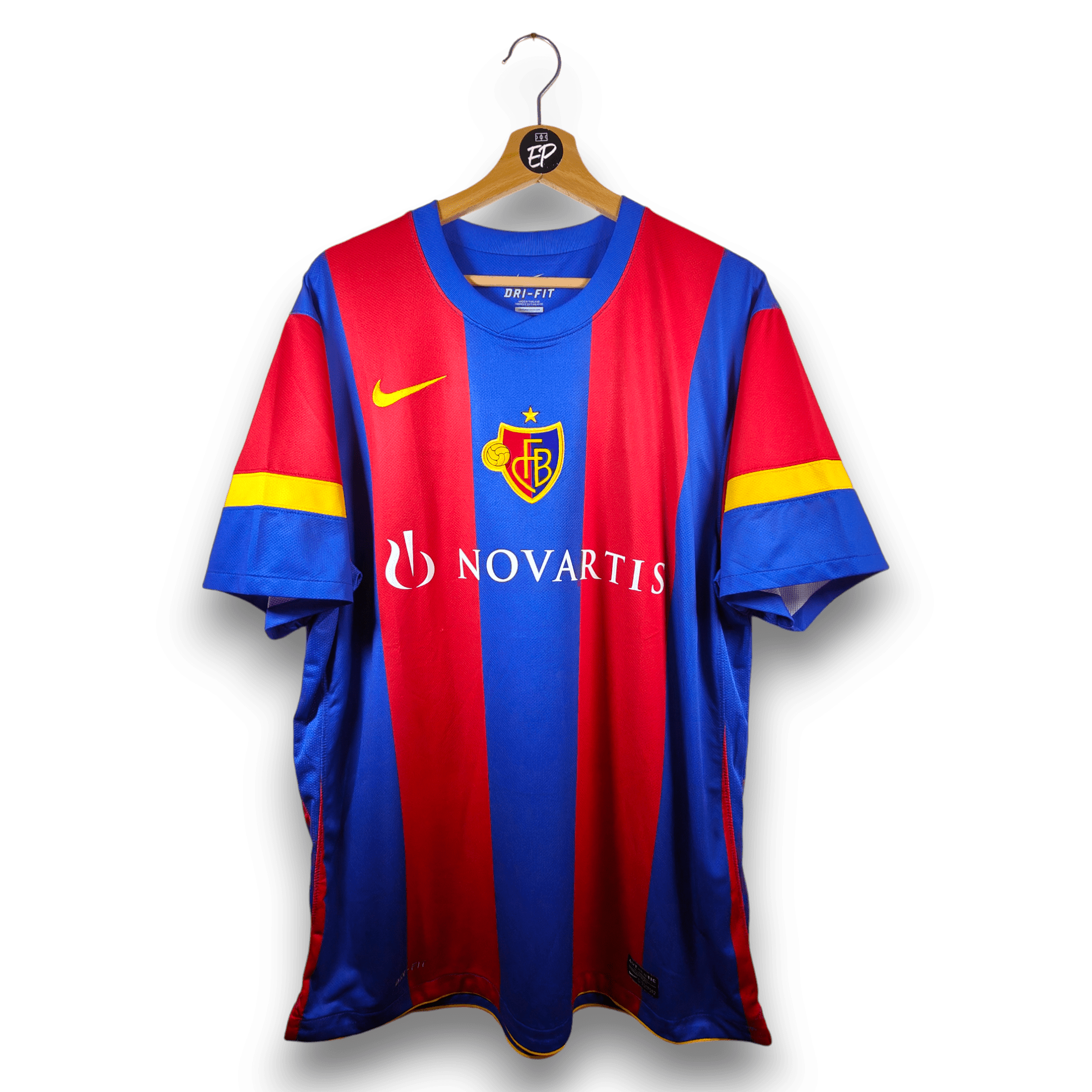 2010 - 12 FC Basel Home Shirt Frei 13 (XL) - Eternal Pitch