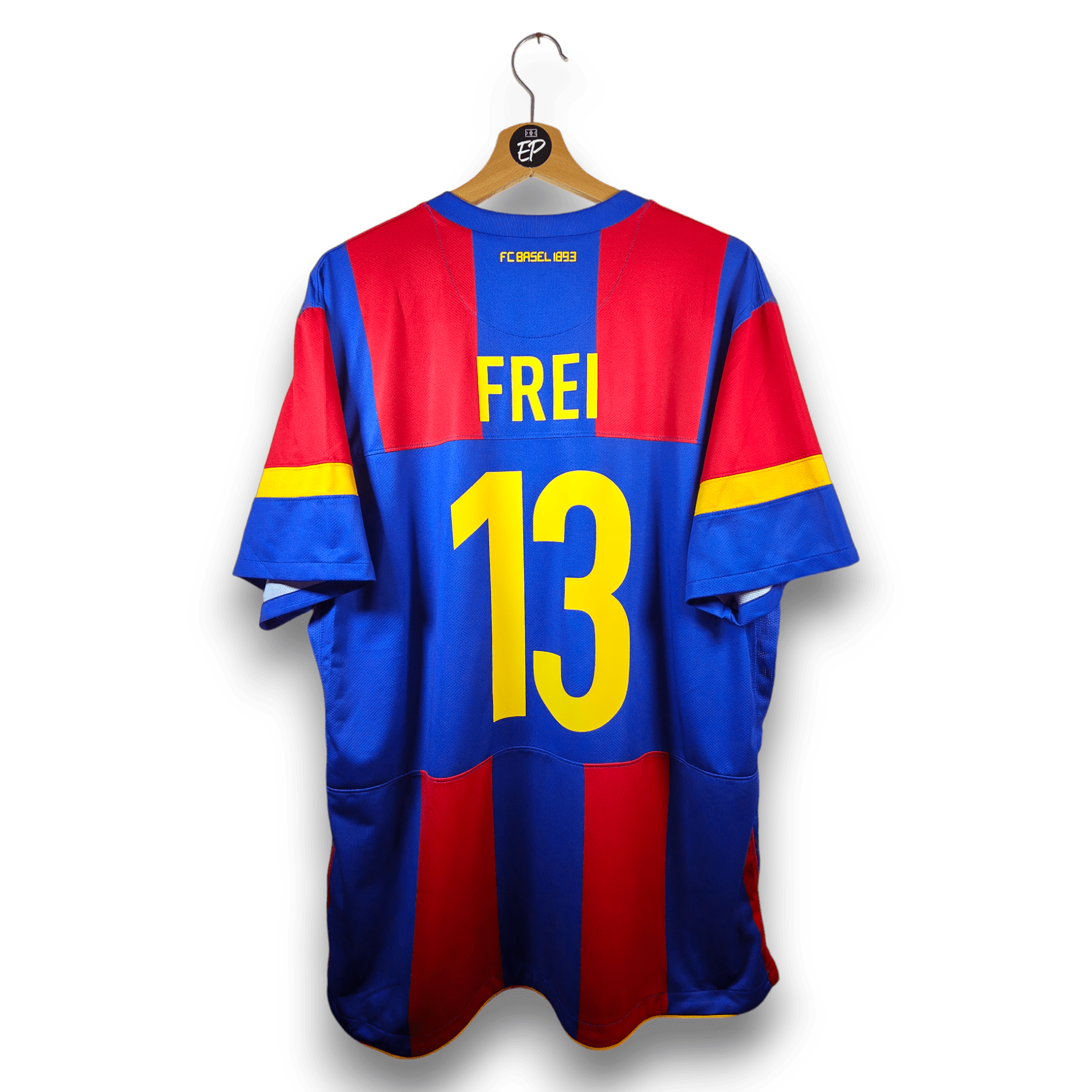 2010 - 12 FC Basel Home Shirt Frei 13 (XL) - Eternal Pitch