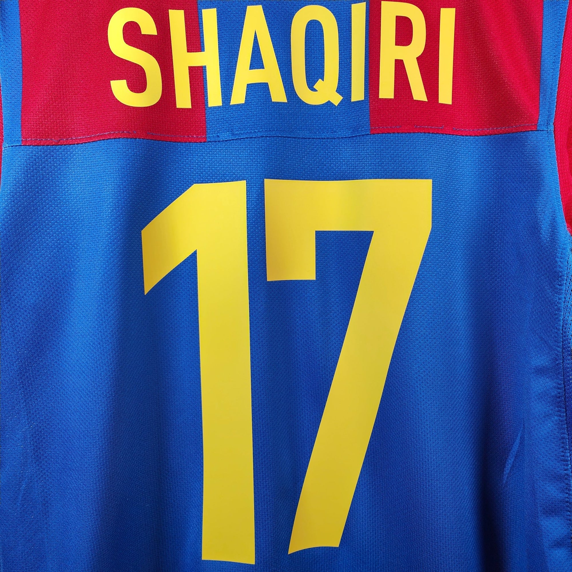 2010 - 12 FC Basel Home Shirt Shaqiri 17 (S) - Eternal Pitch