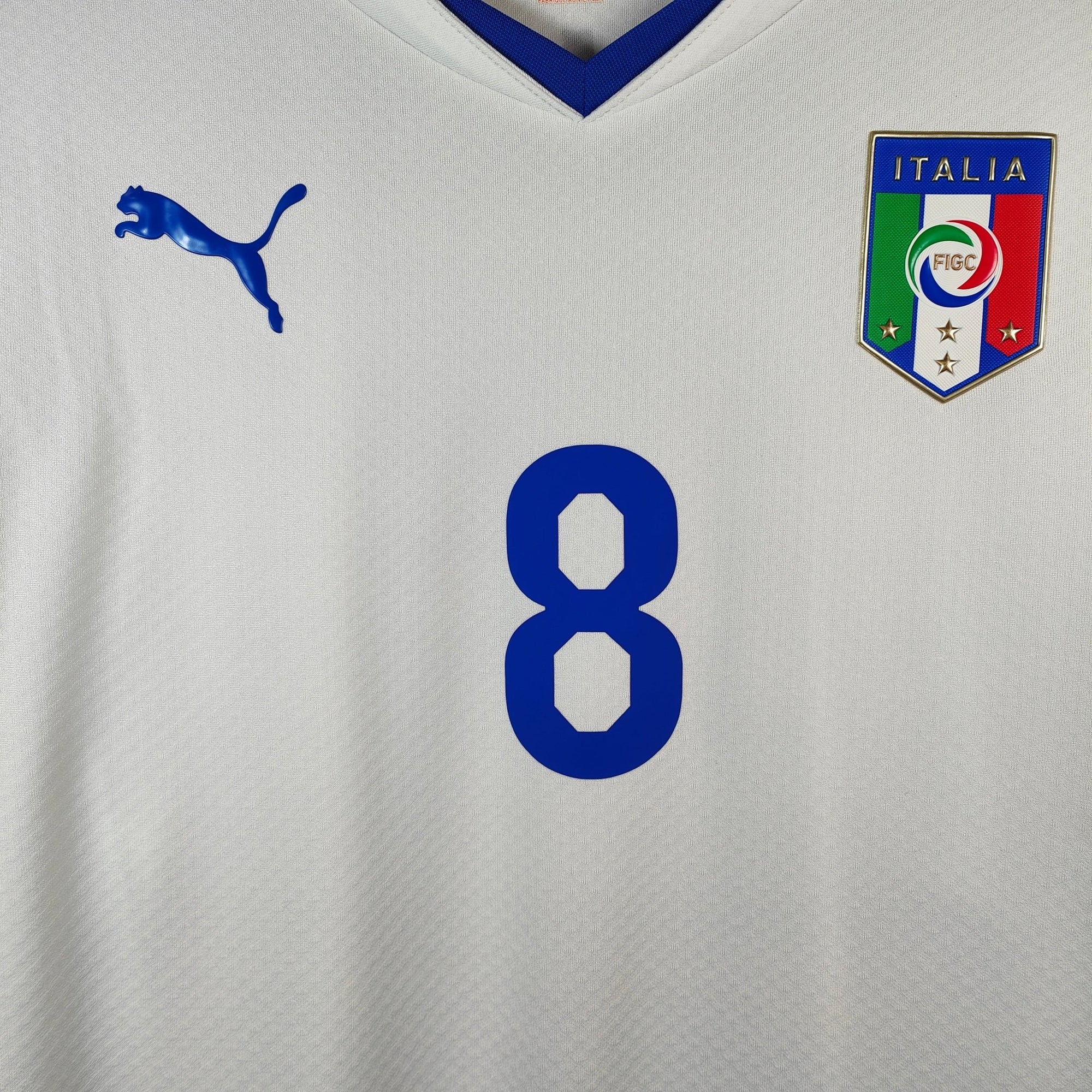 2010 - 12 Italy Player Version Away Shirt Gattuso 8 - 9.5/10 - (L) - Eternal Pitch