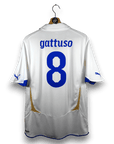 2010 - 12 Italy Player Version Away Shirt Gattuso 8 - 9.5/10 - (L) - Eternal Pitch