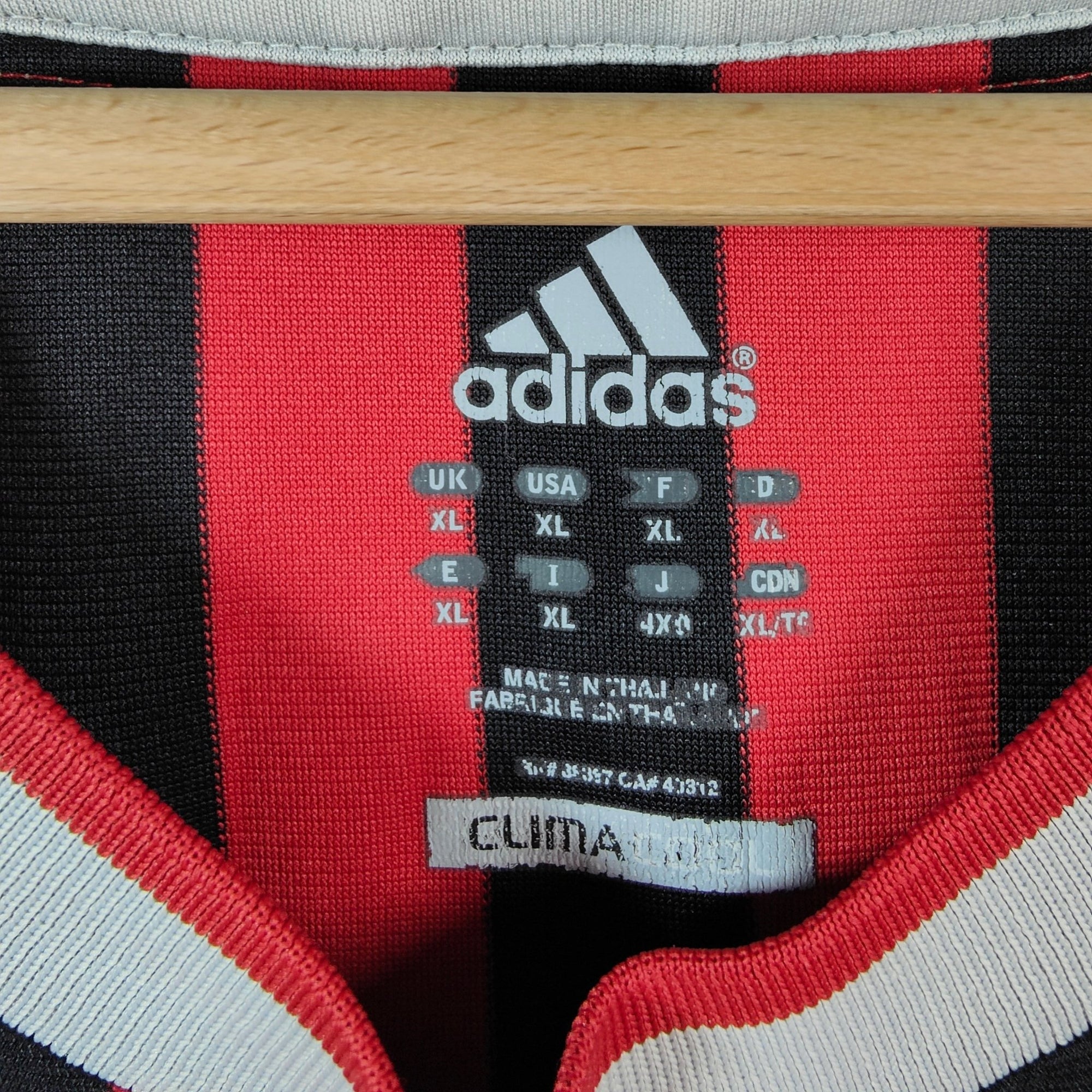 2011 - 12 AC Milan Home Shirt Prince 27 (XL) - Eternal Pitch