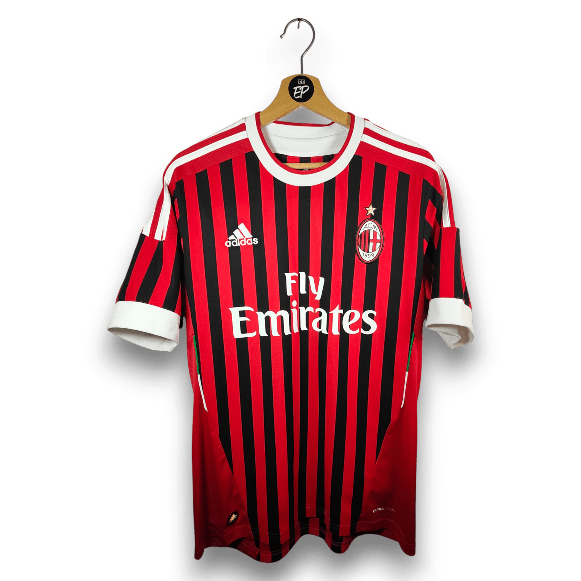 2011 - 12 AC Milan Home Shirt Seedorf 10 - 9.5/10 - (M) - Eternal Pitch