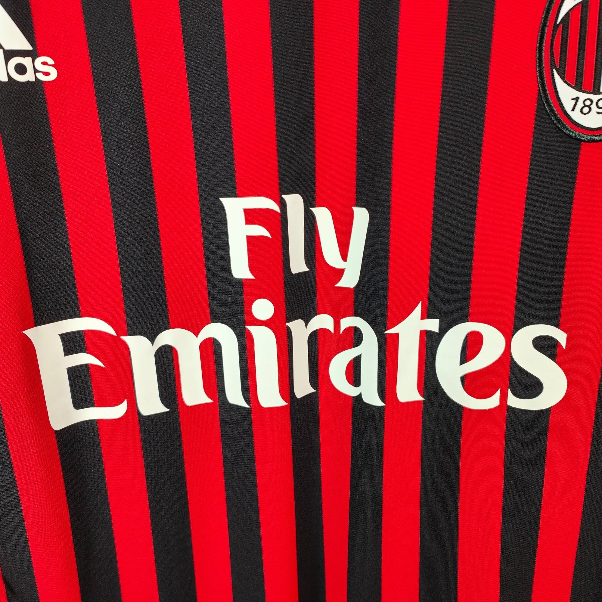 2011 - 12 AC Milan Player Version Home Shirt - 9.5/10 - (L) - Eternal Pitch