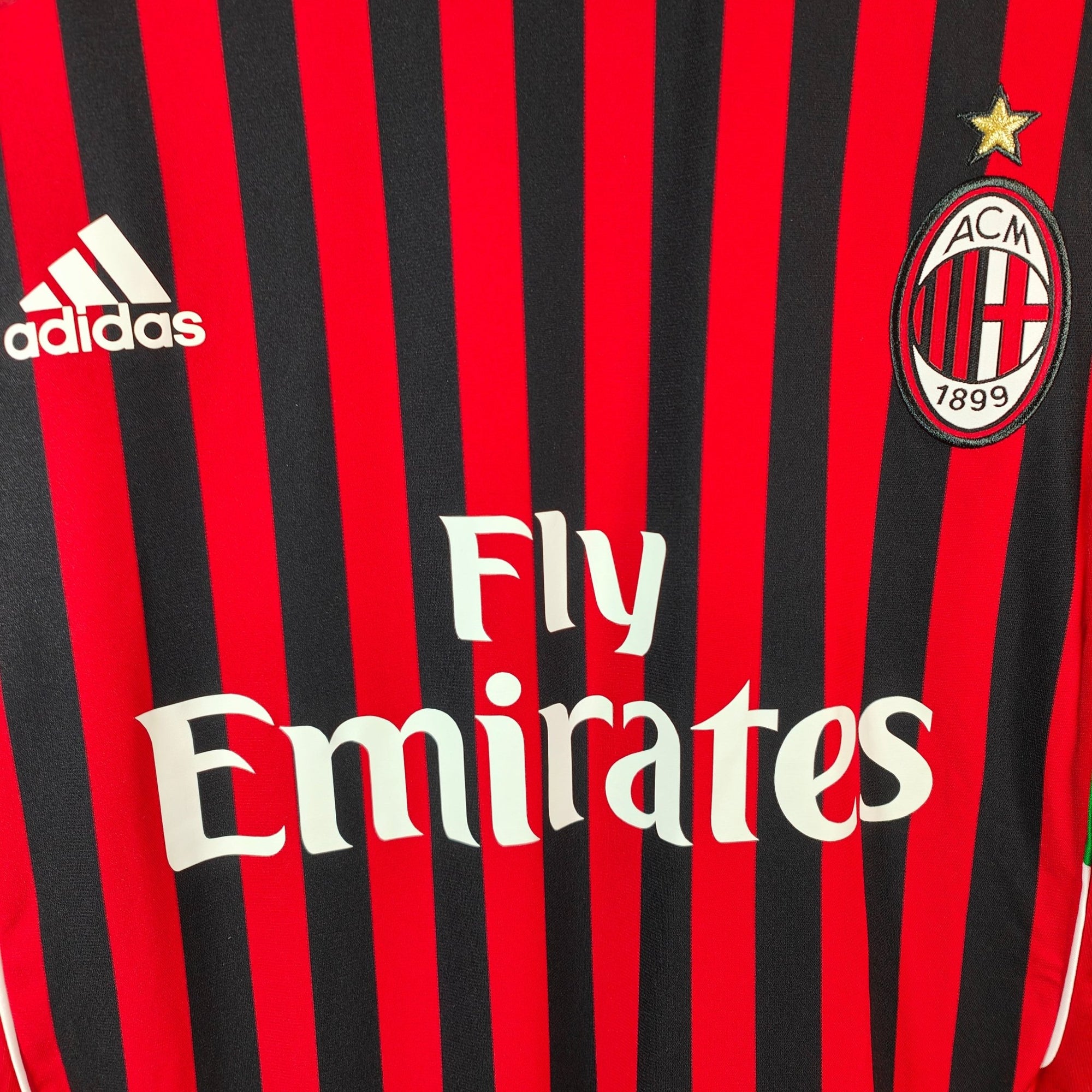 2011 - 12 AC Milan Player Version Home Shirt - 9.5/10 - (L) - Eternal Pitch