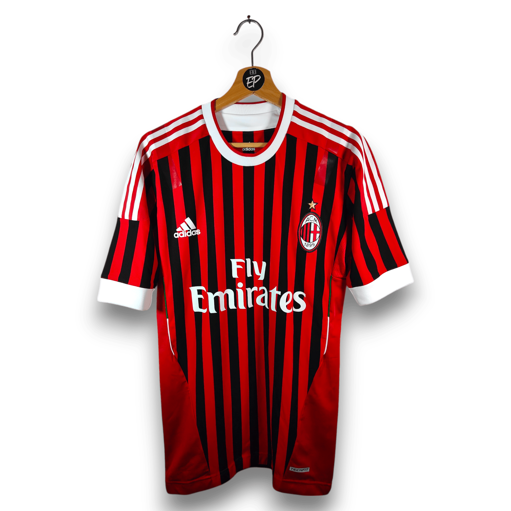 2011 - 12 AC Milan Player Version Home Shirt - 9.5/10 - (L) - Eternal Pitch