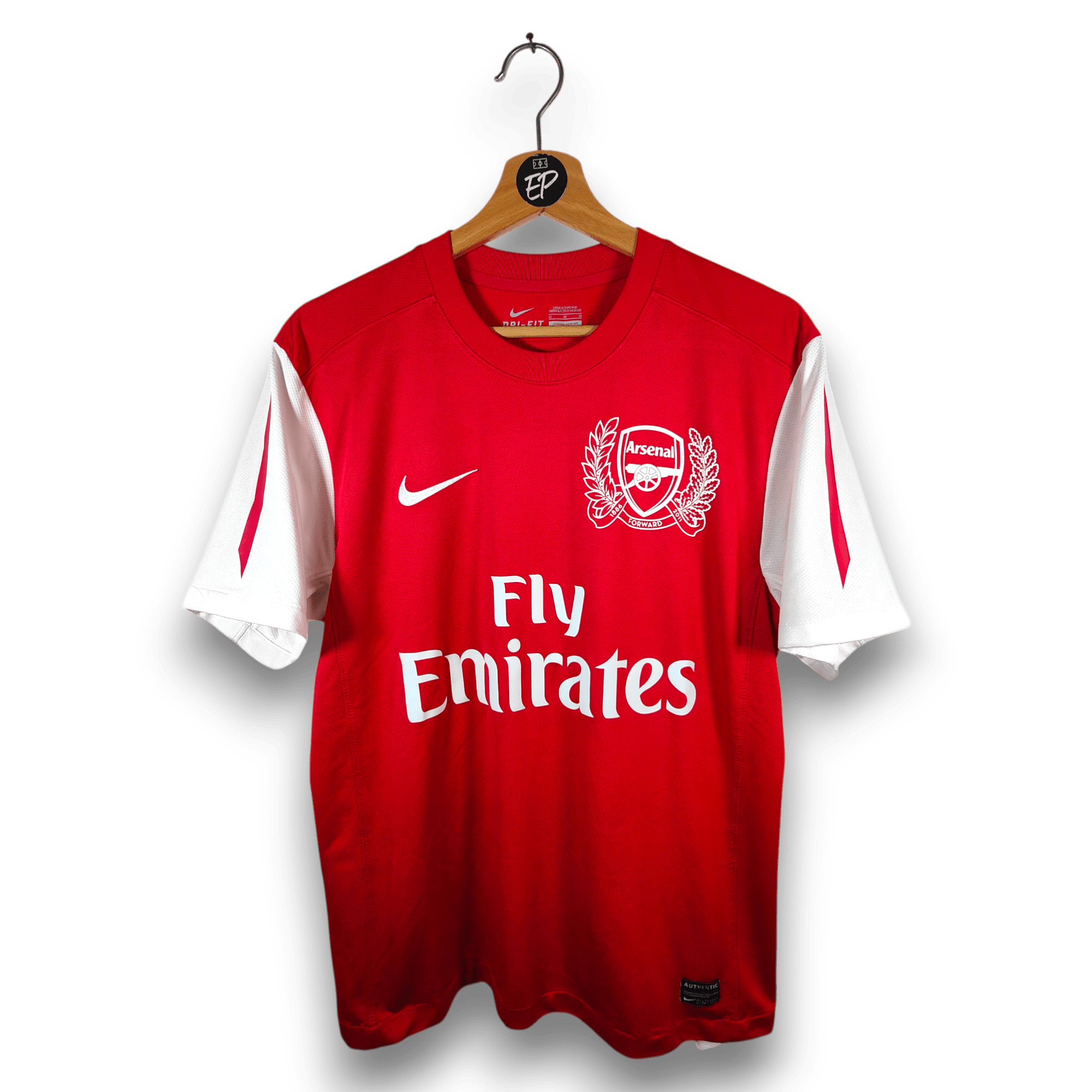 2011 - 12 Arsenal Home Shirt Djourou 20 - 6.5/10 - (M) - Eternal Pitch