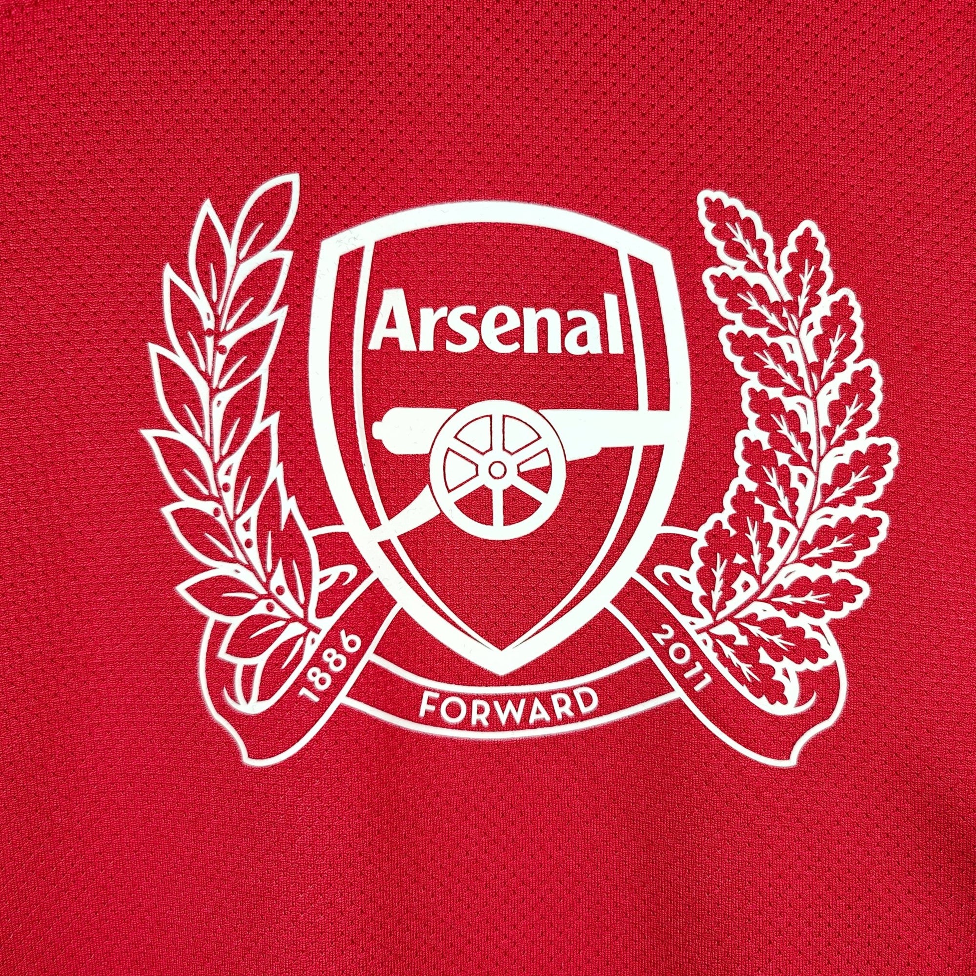 2011 - 12 Arsenal Home Shirt Djourou 20 - 6.5/10 - (M) - Eternal Pitch