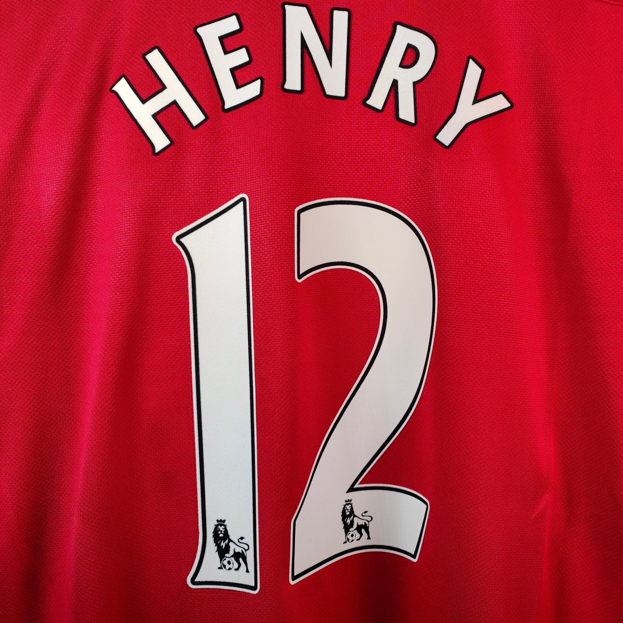 2011 - 12 Arsenal Home Shirt Henry 12 - 7.5/10 - (XL) - Eternal Pitch