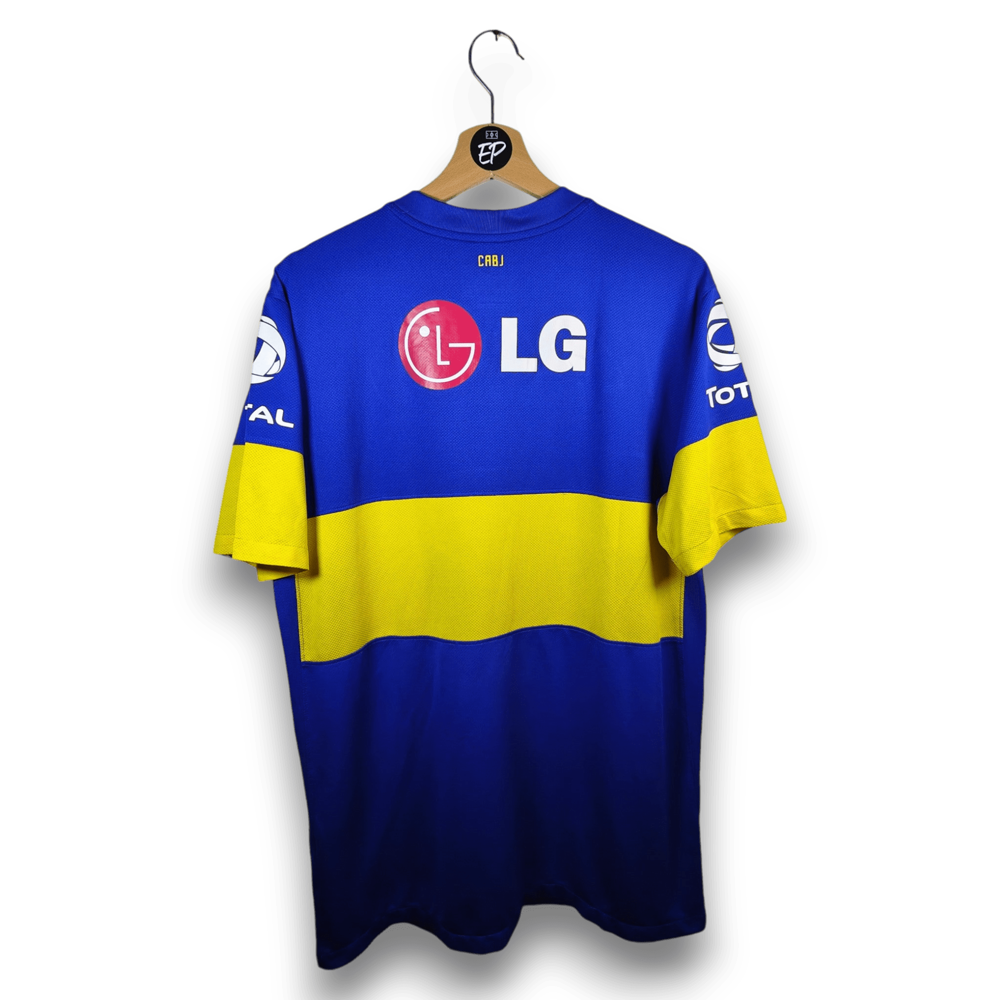 2011 - 12 Boca Juniors Home Shirt - 8.5/10 - (L) - Eternal Pitch