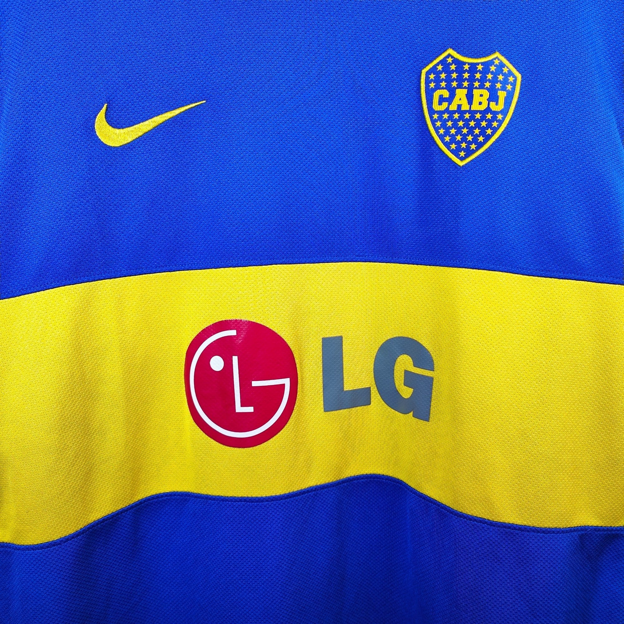 2011 - 12 Boca Juniors Home Shirt - 8.5/10 - (L) - Eternal Pitch