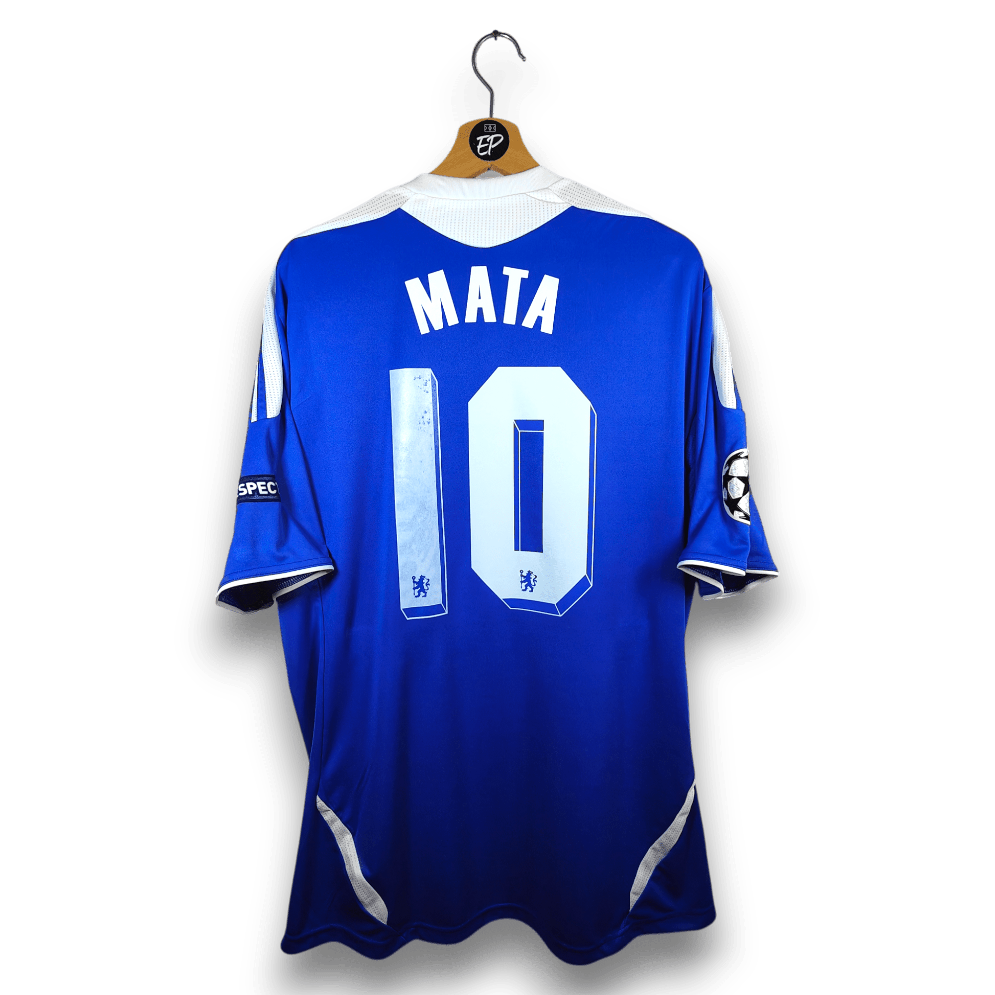 2011 - 12 Chelsea Home Shirt Mata 10 - 5.5/10 - (XL) - Eternal Pitch