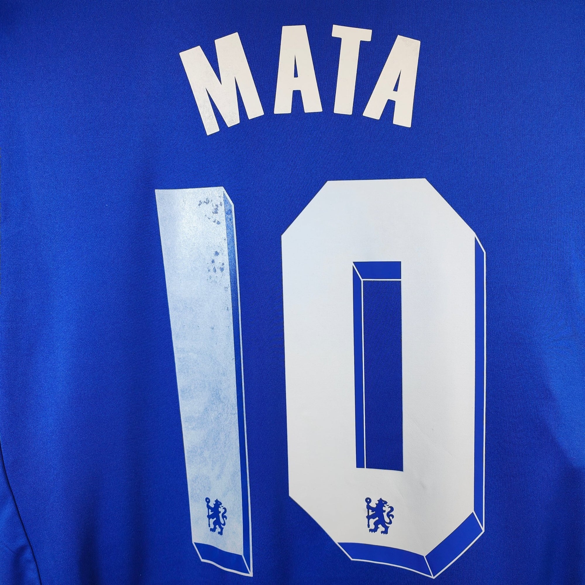 2011 - 12 Chelsea Home Shirt Mata 10 - 5.5/10 - (XL) - Eternal Pitch