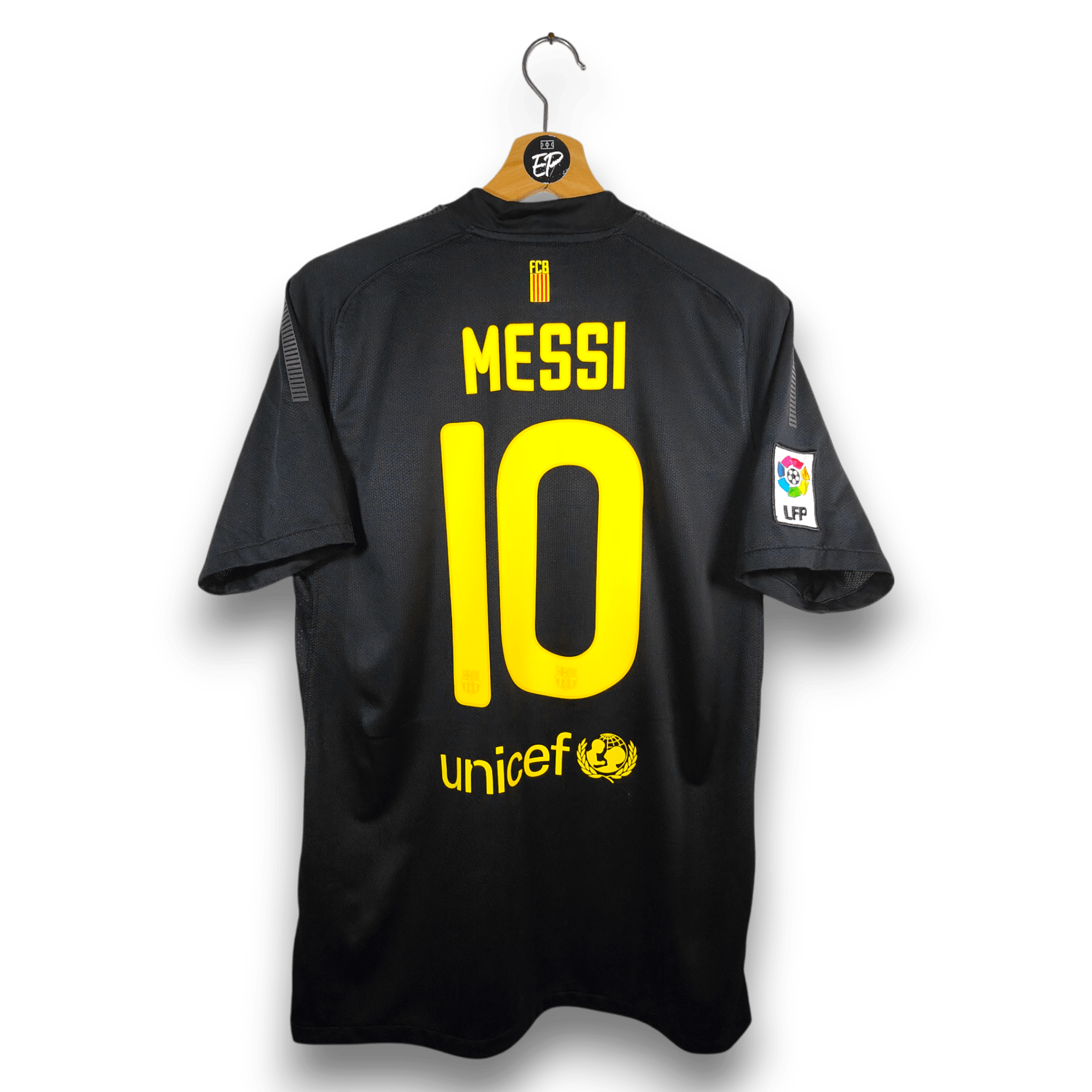 2011 - 12 FC Barcelona Away Shirt Messi 10 - 9/10 - (M) - Eternal Pitch