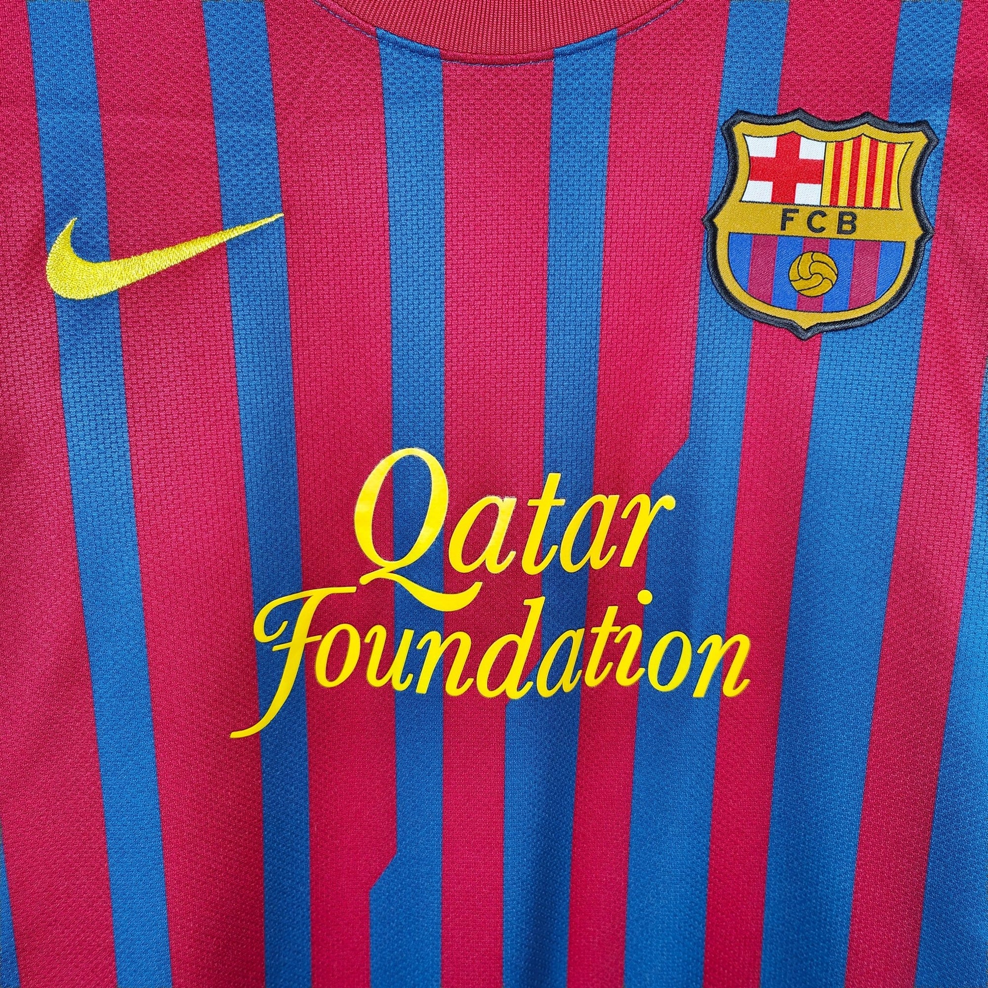 2011 - 12 FC Barcelona Home Shirt Iniesta 8 - 8.5/10 - (L) - Eternal Pitch