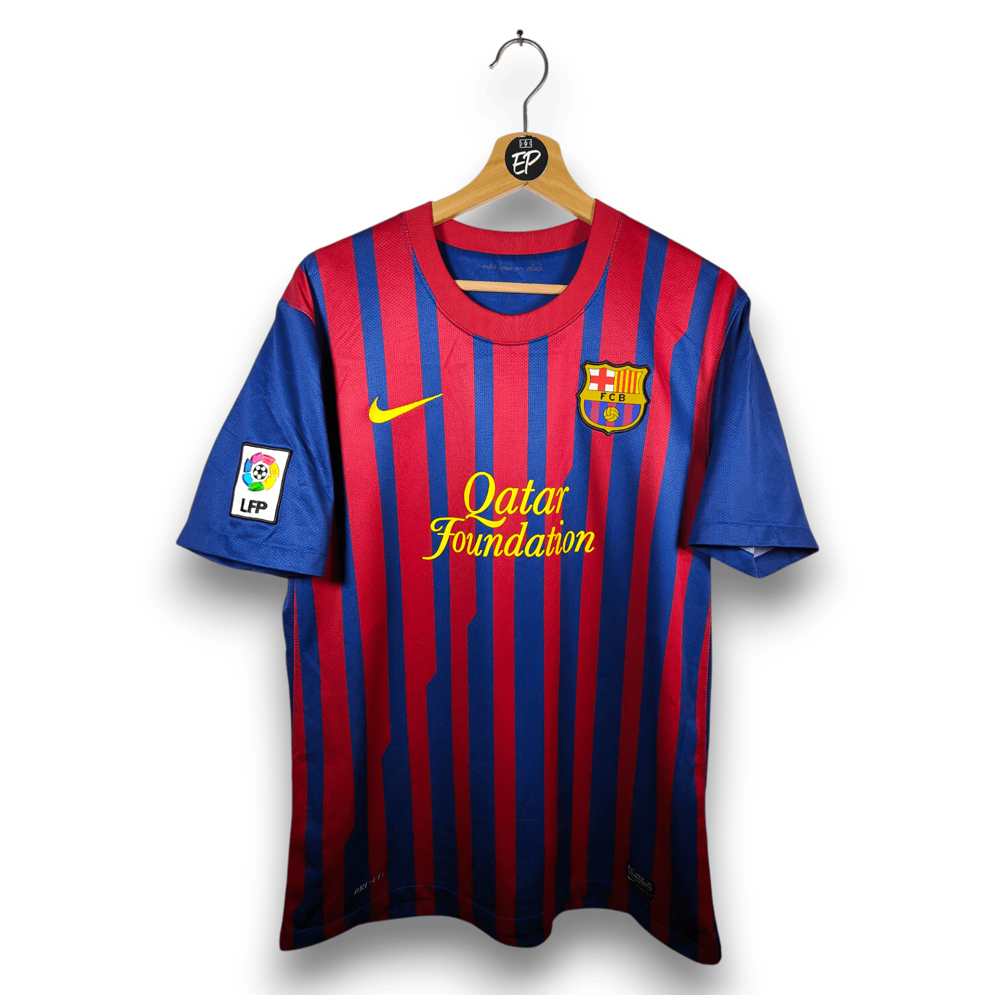 2011 - 12 FC Barcelona Home Shirt Iniesta 8 - 8.5/10 - (L) - Eternal Pitch