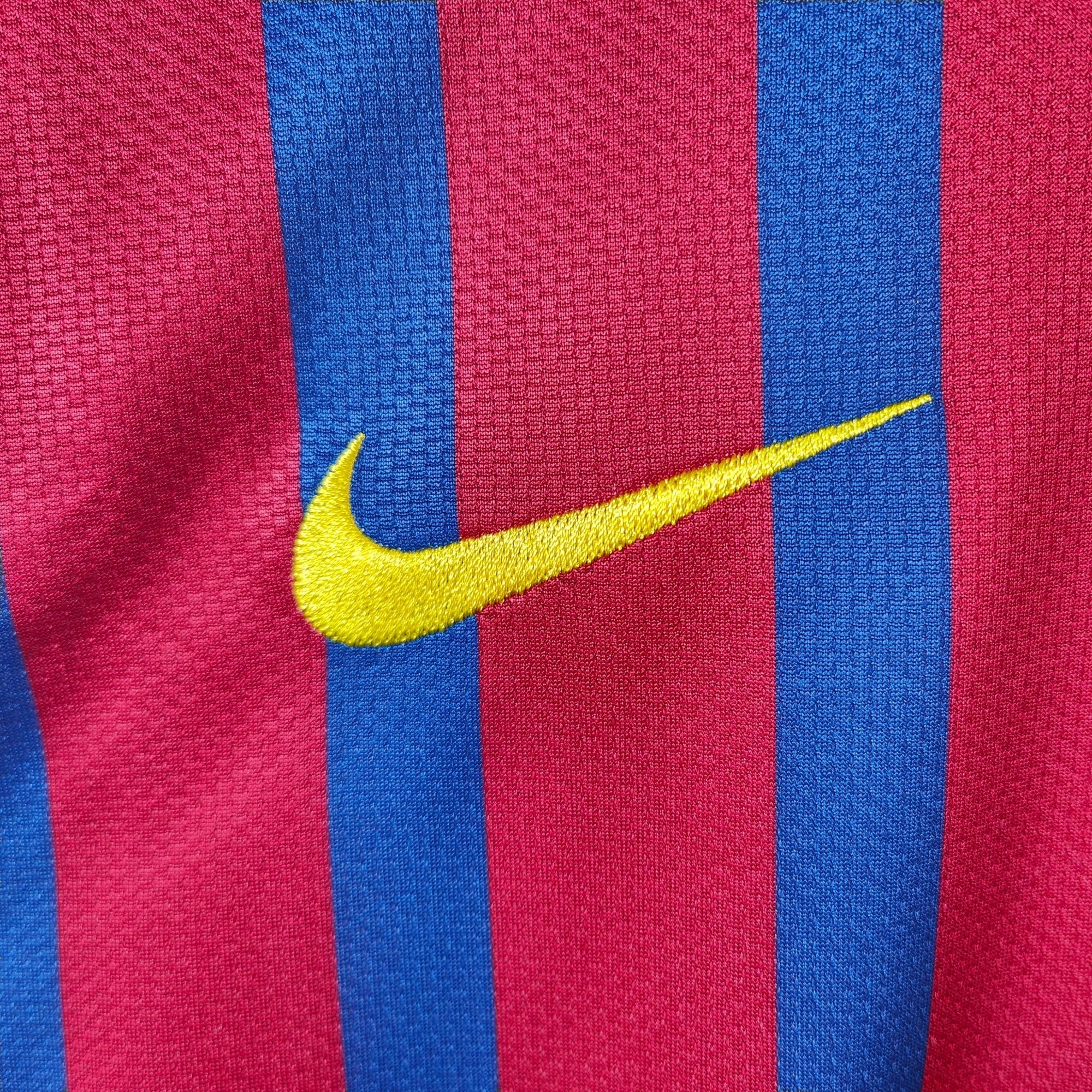 2011 - 12 FC Barcelona Home Shirt Iniesta 8 - 9.5/10 - (XL) - Eternal Pitch