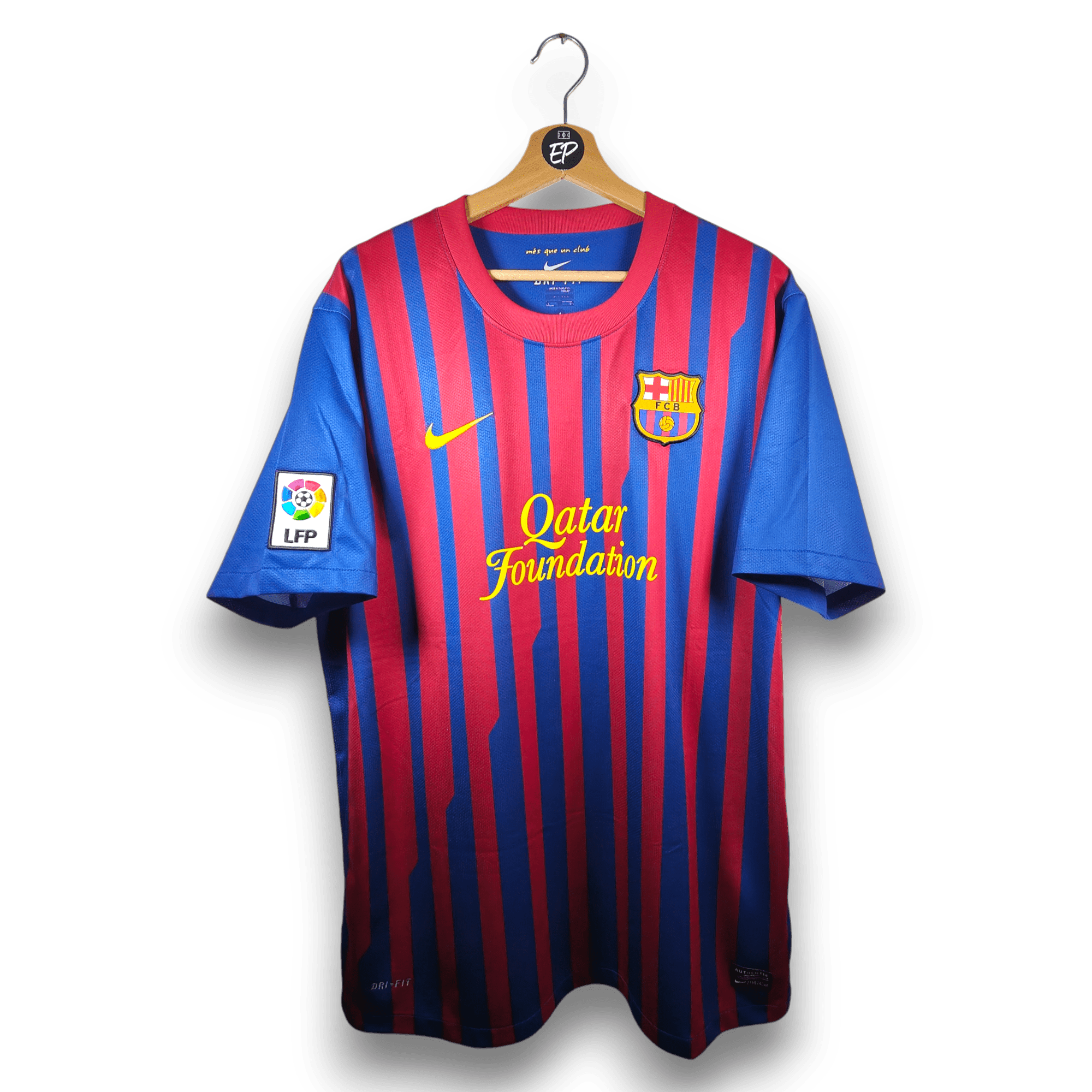 2011 - 12 FC Barcelona Home Shirt Iniesta 8 - 9.5/10 - (XL) - Eternal Pitch