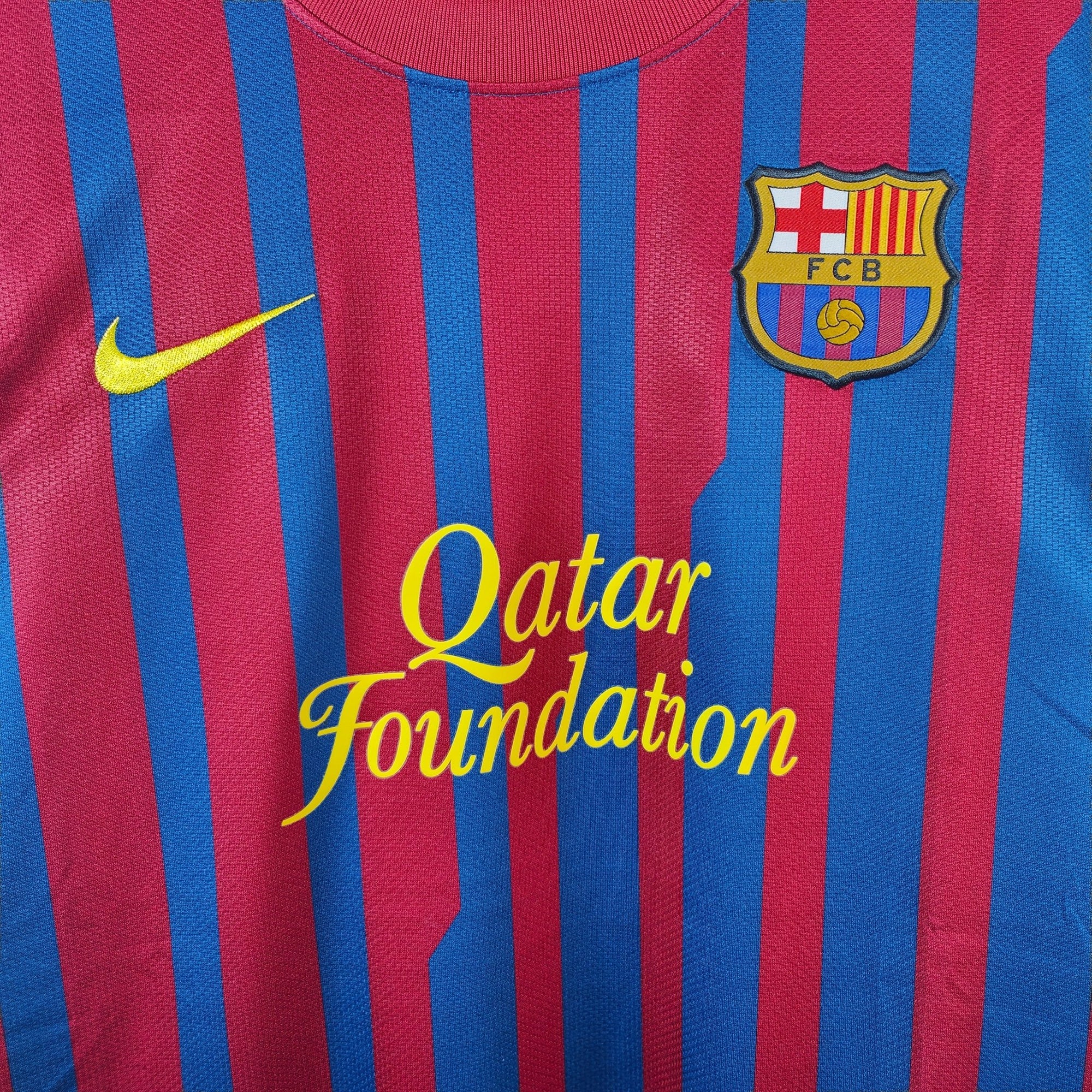 2011 - 12 FC Barcelona Home Shirt Iniesta 8 - 9.5/10 - (XL) - Eternal Pitch