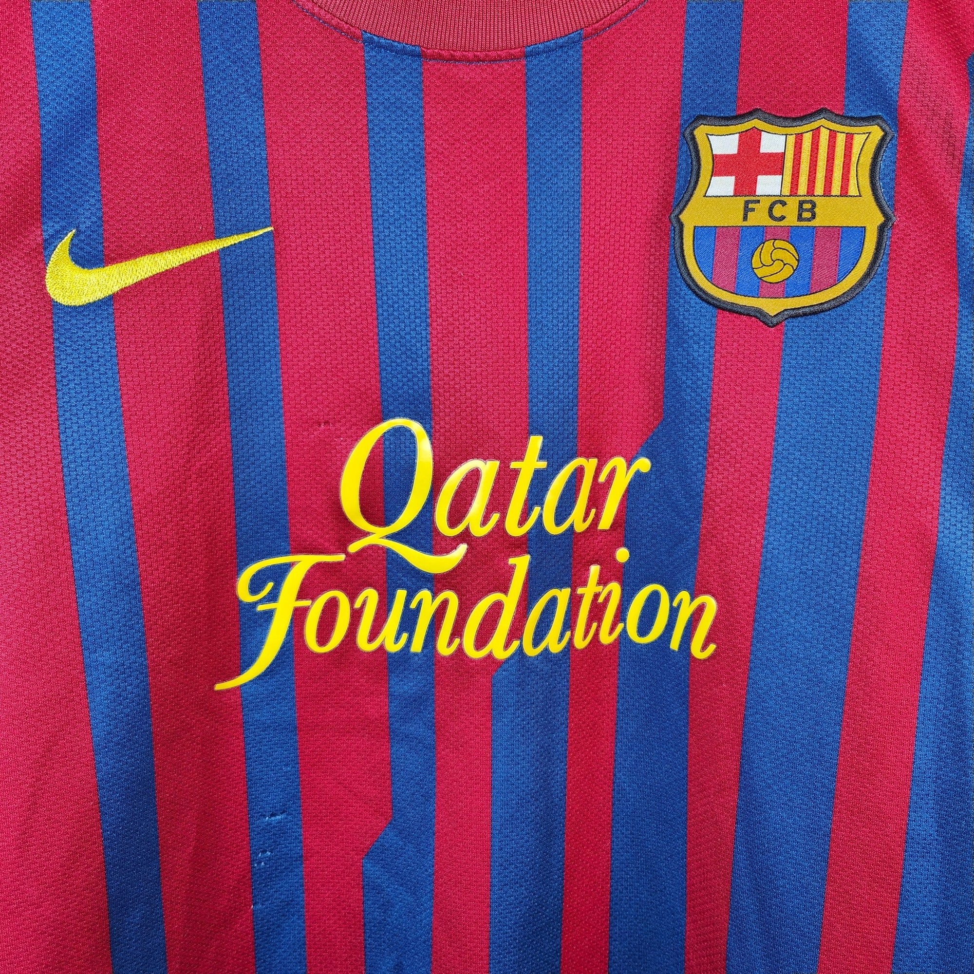 2011 - 12 FC Barcelona Home Shirt Messi 10 - 7.5/10 - (M) - Eternal Pitch